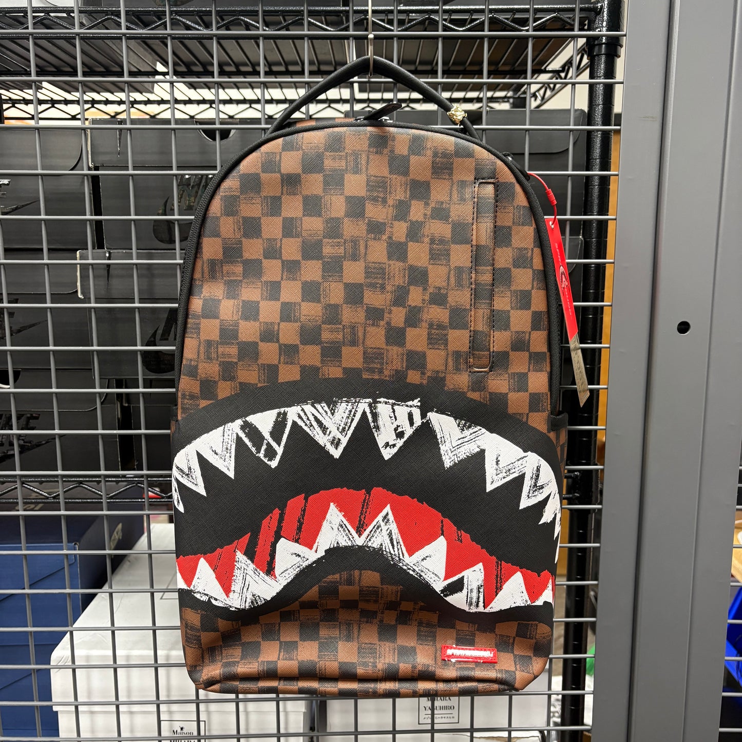 Sprayground Rough Cuts Sharks In Paris Backpack Multicolor