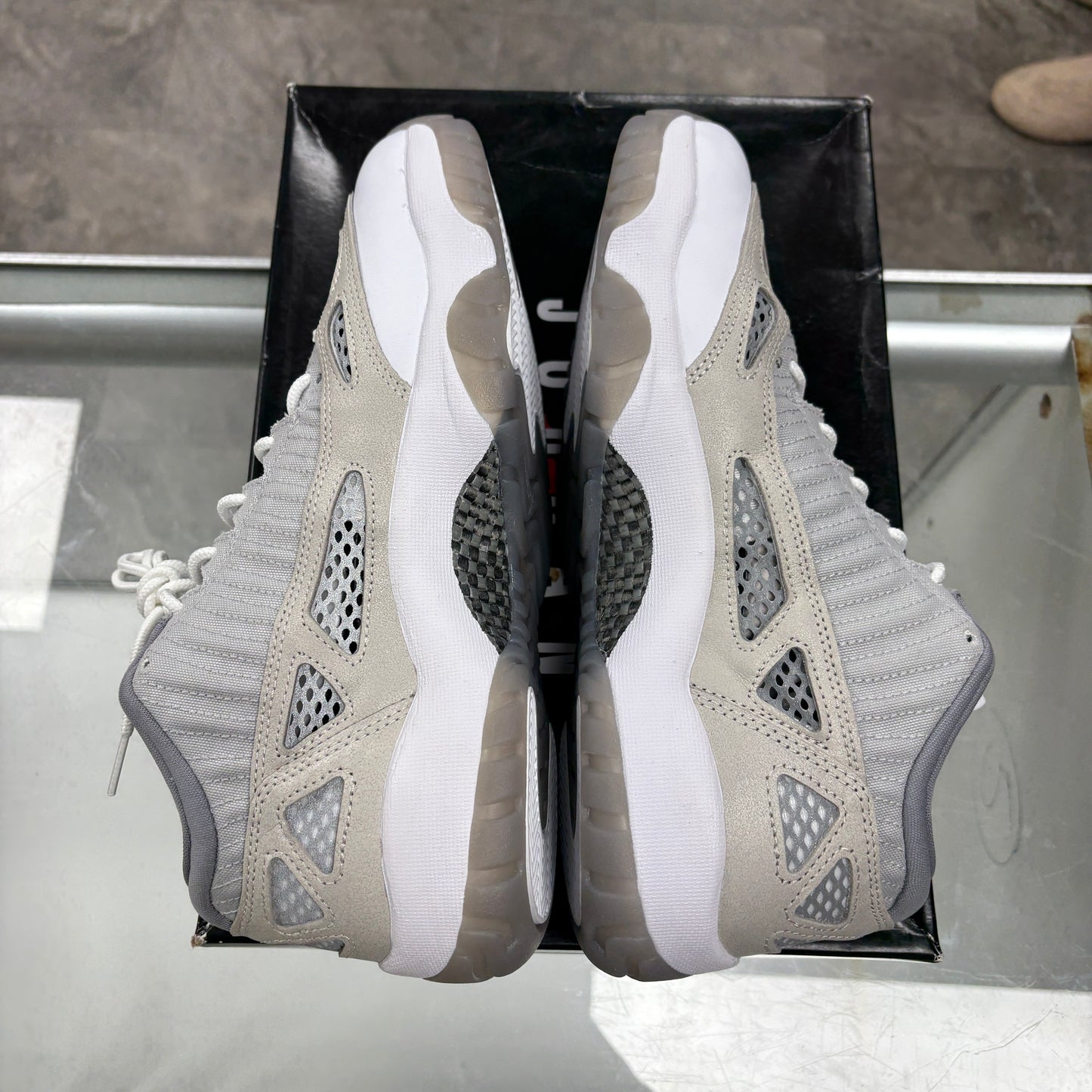 Jordan 11 Retro Low IE Light Orewood Brown