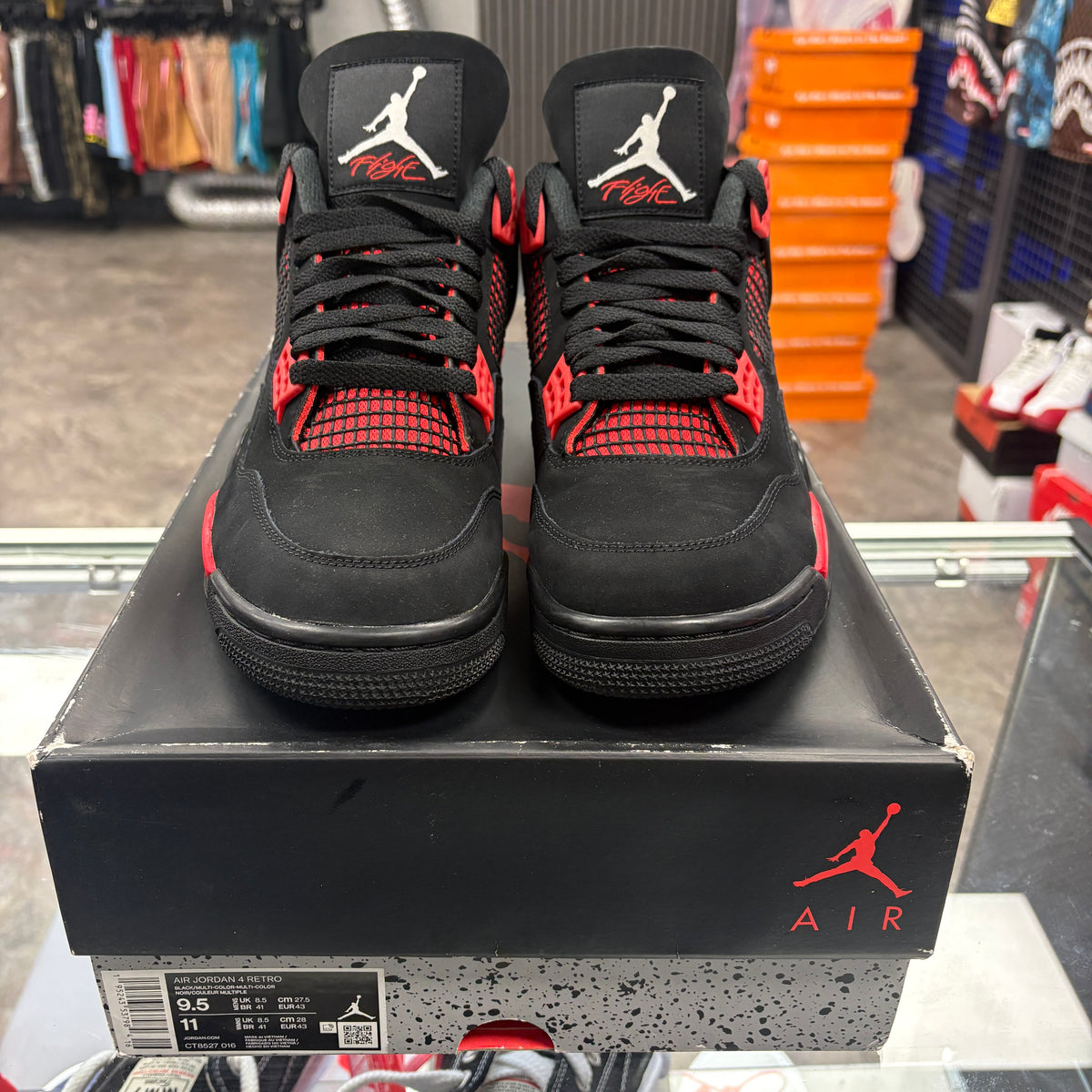 Jordan 4 Retro Red Thunder