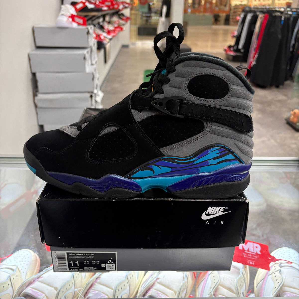 Jordan 8 Retro Aqua (2025)