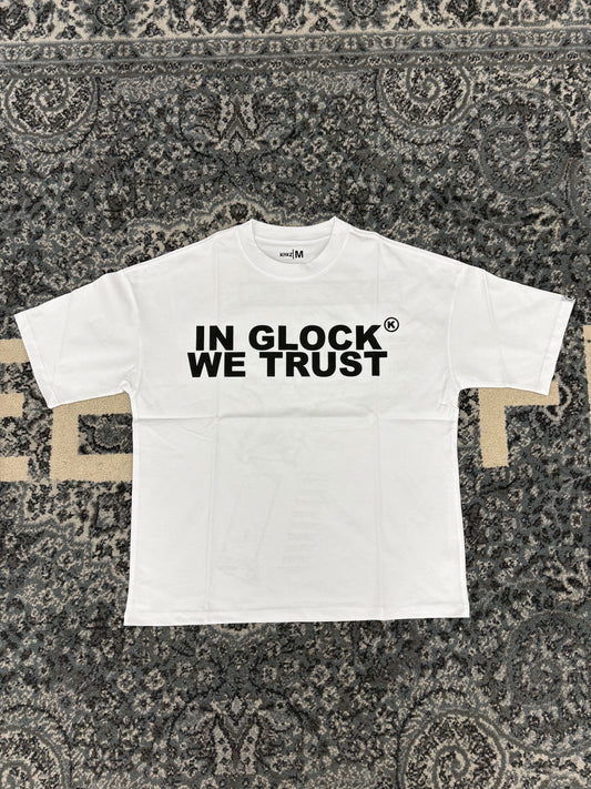 In Glock We Trust (White Black)