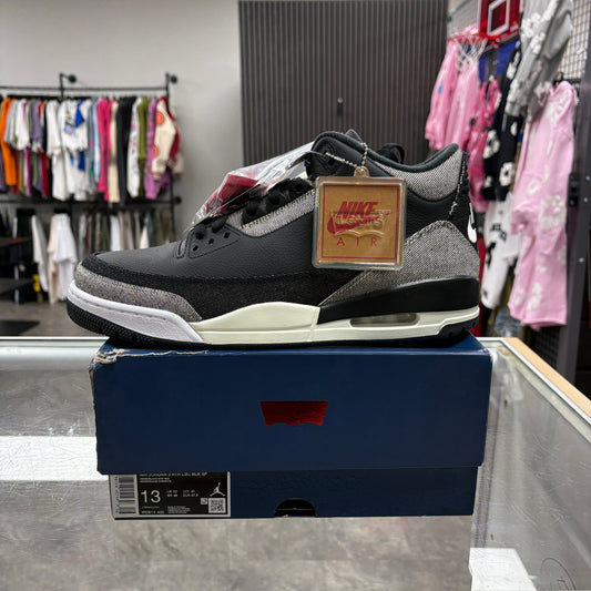 Jordan 3 Retro Levi’s Black
