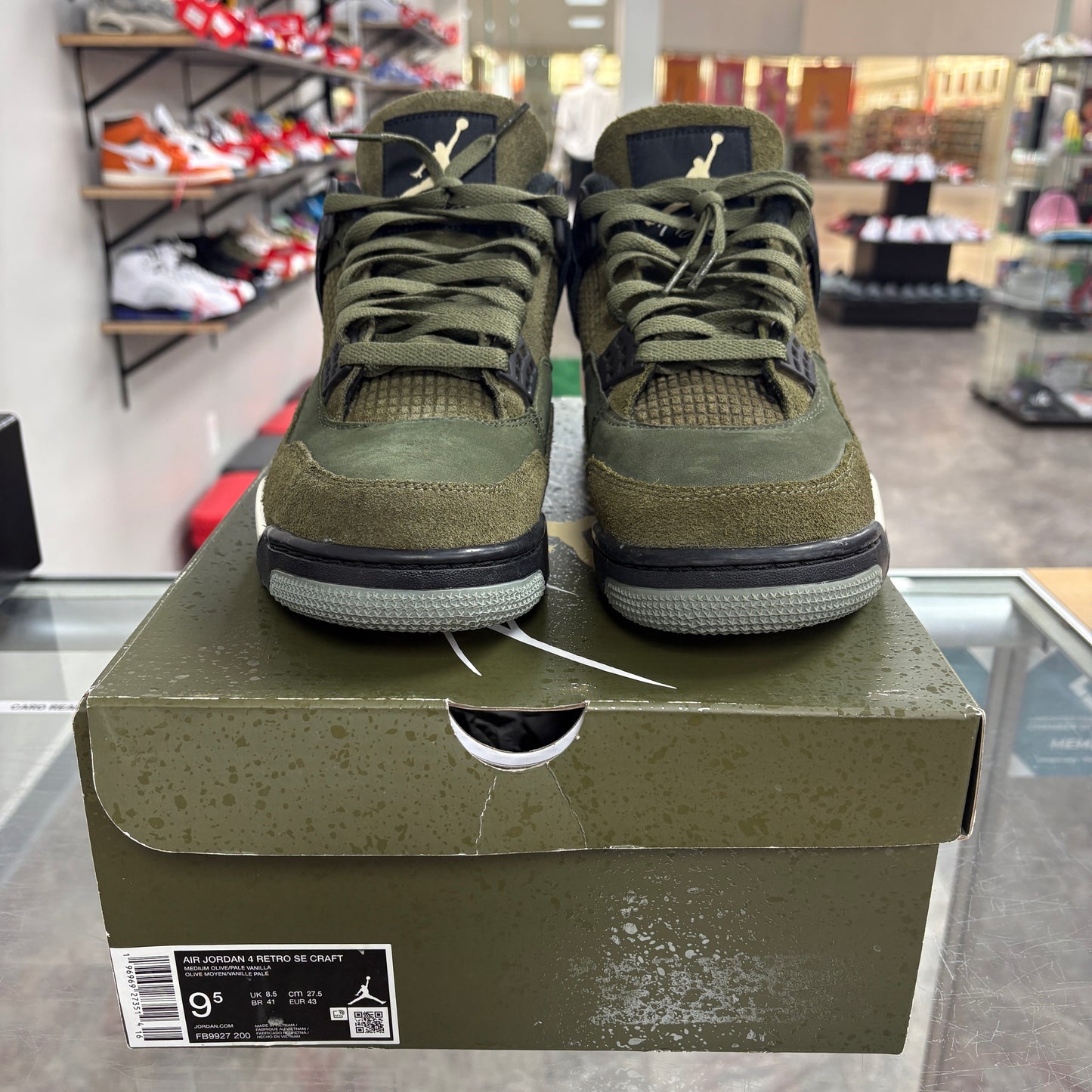 Jordan 4 Retro SE Craft Medium Olive
