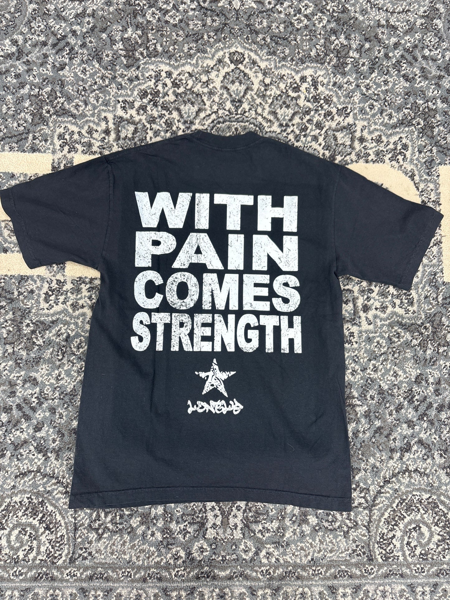 Lonely Hearts Club With Pain Comes Strength (Black)
