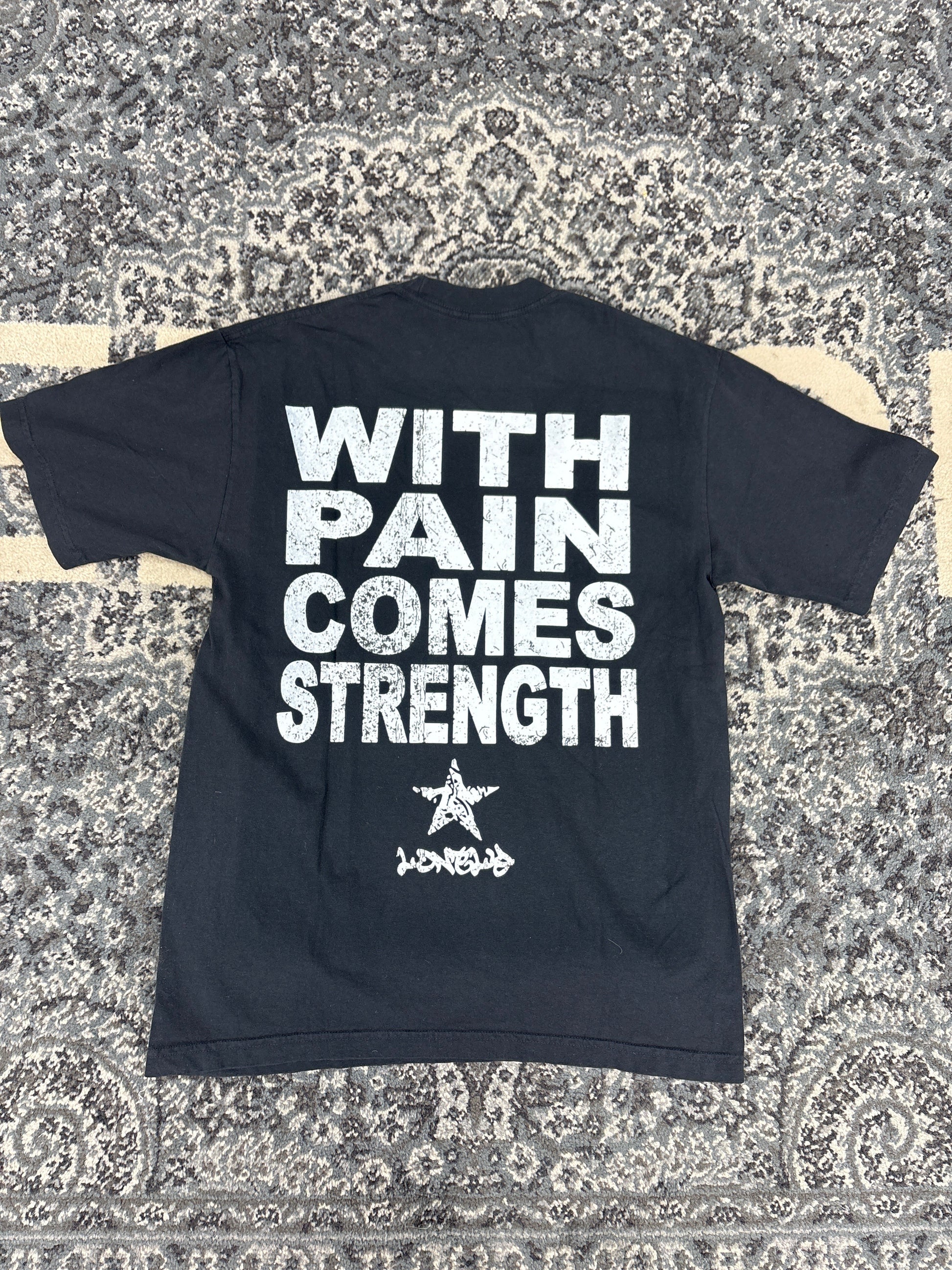 Lonely Hearts Club With Pain Comes Strength (Black)
