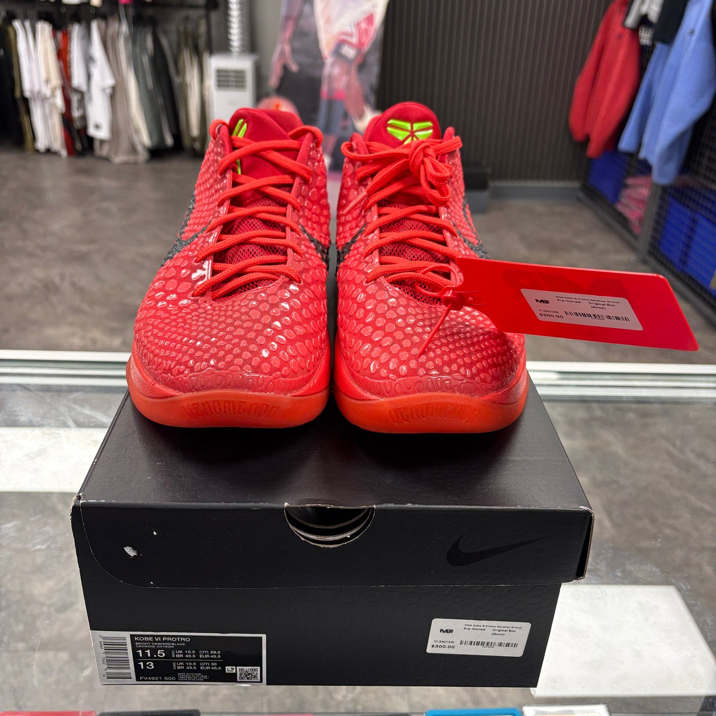 Nike Kobe 6 Protro Reverse Grinch
