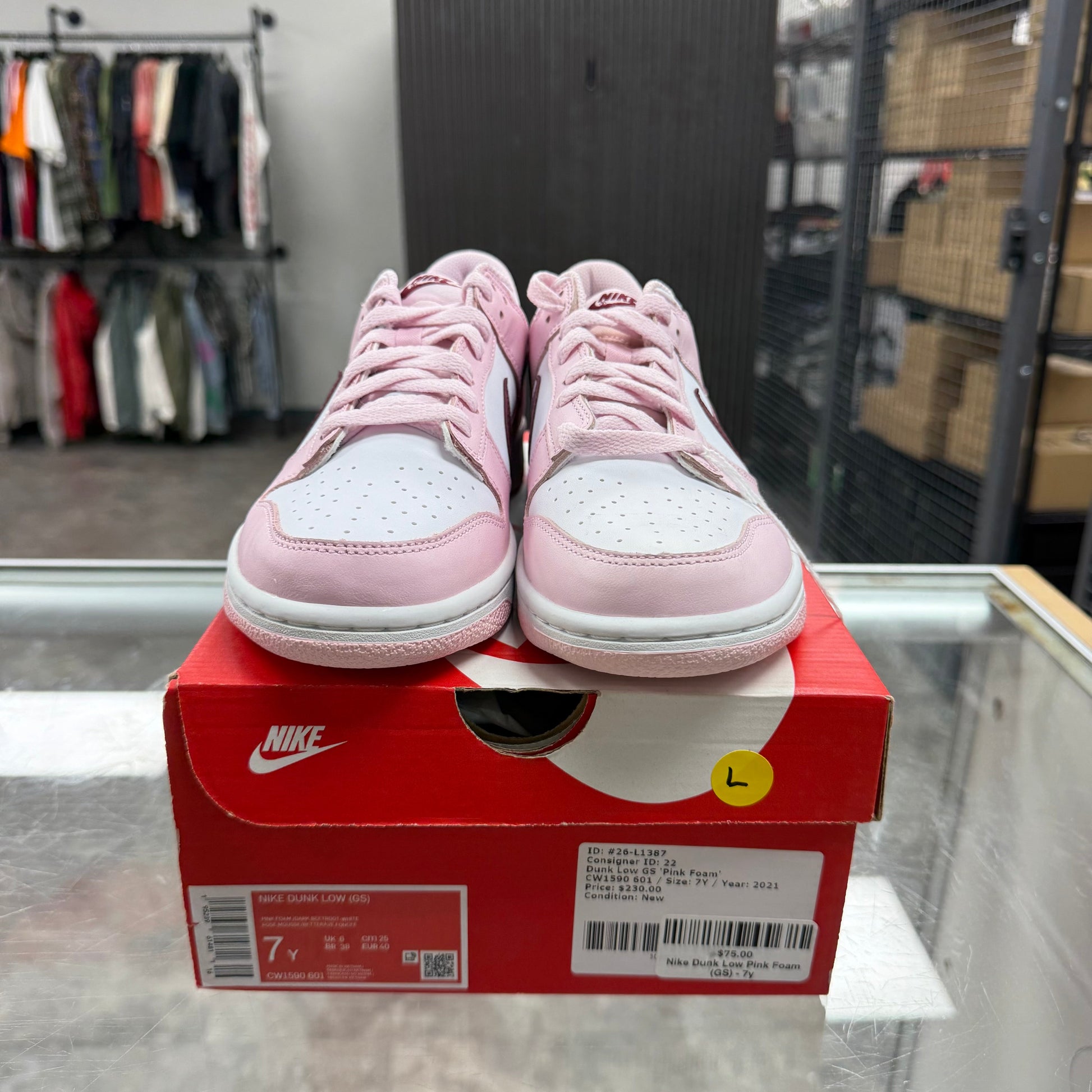 Nike Dunk Low Pink Foam (GS)