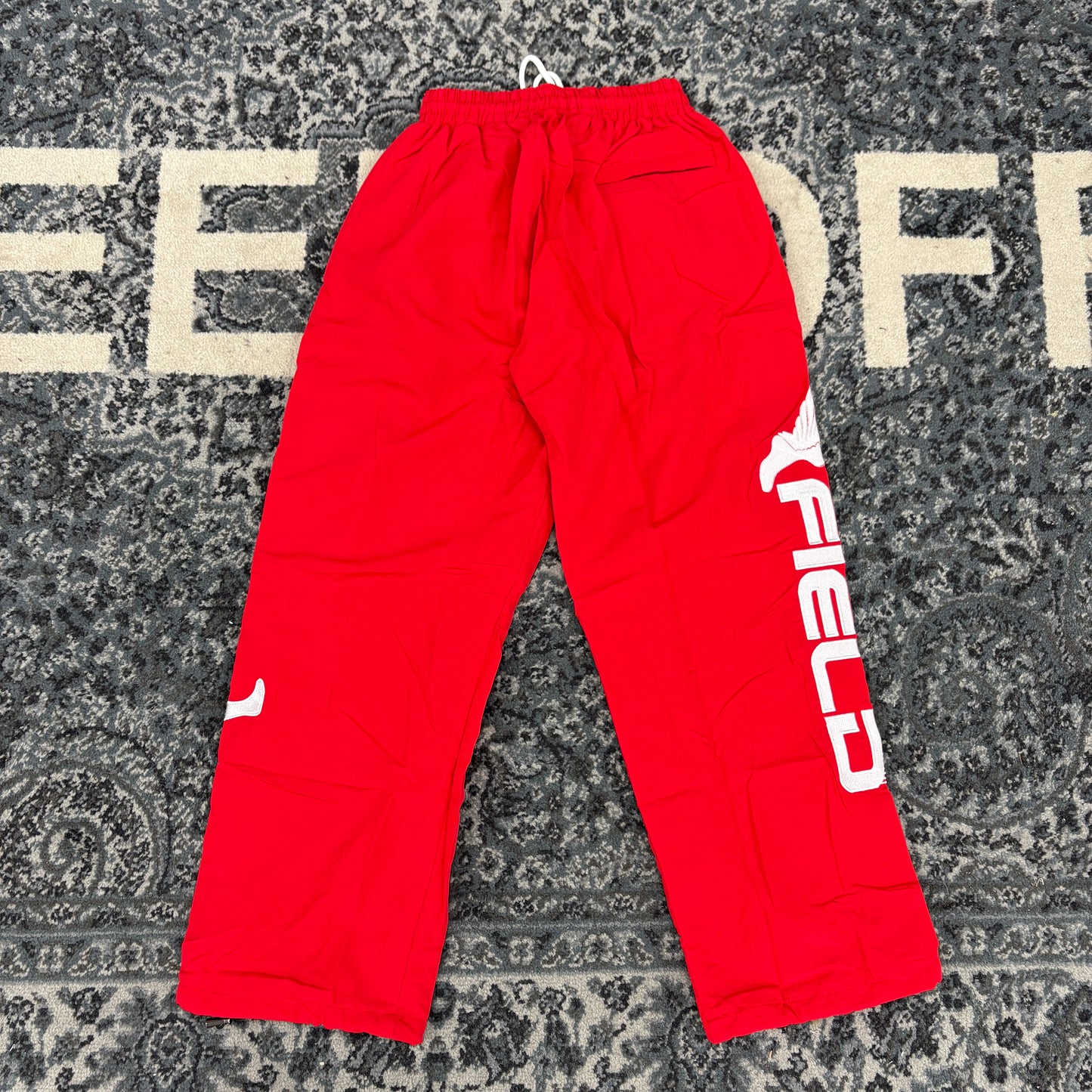 Kash Talk Nylon Sweatpants (Red)