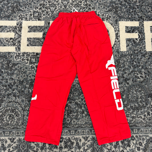 Kash Talk Nylon Sweatpants (Red)