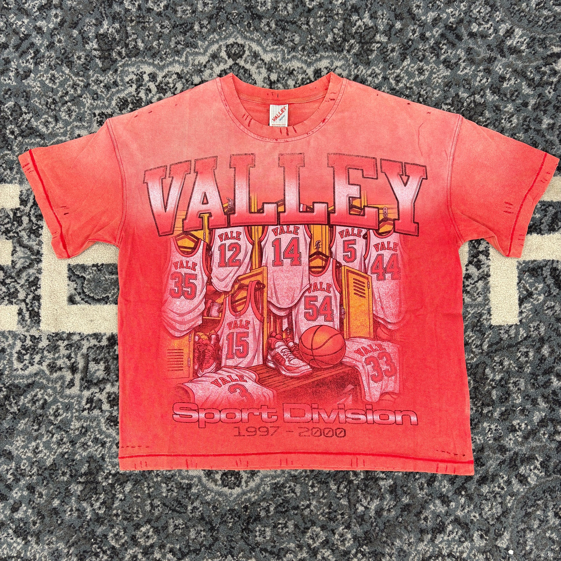 Vale Forever Bleachers Tee Red