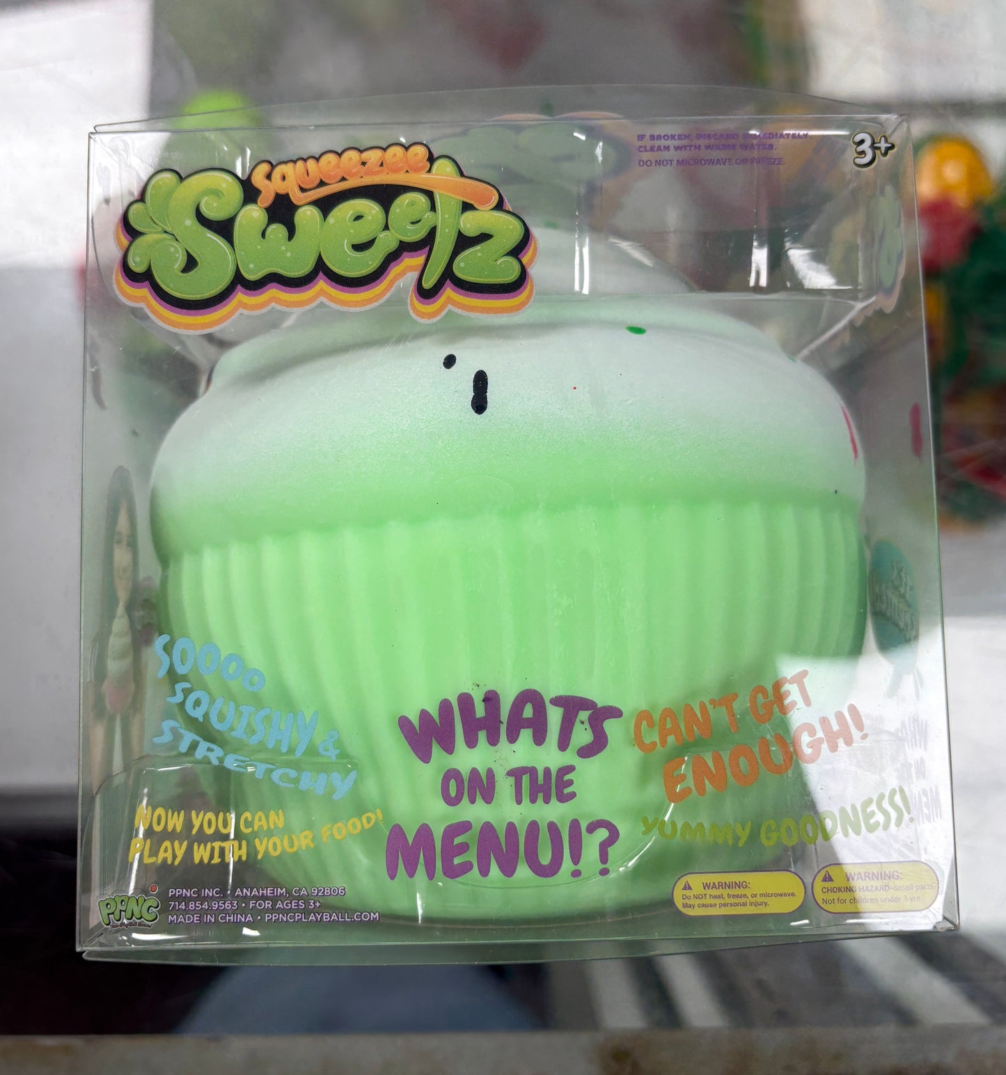 PPNC Squeezee Sweetz Cupcake Scented Fidget Toy