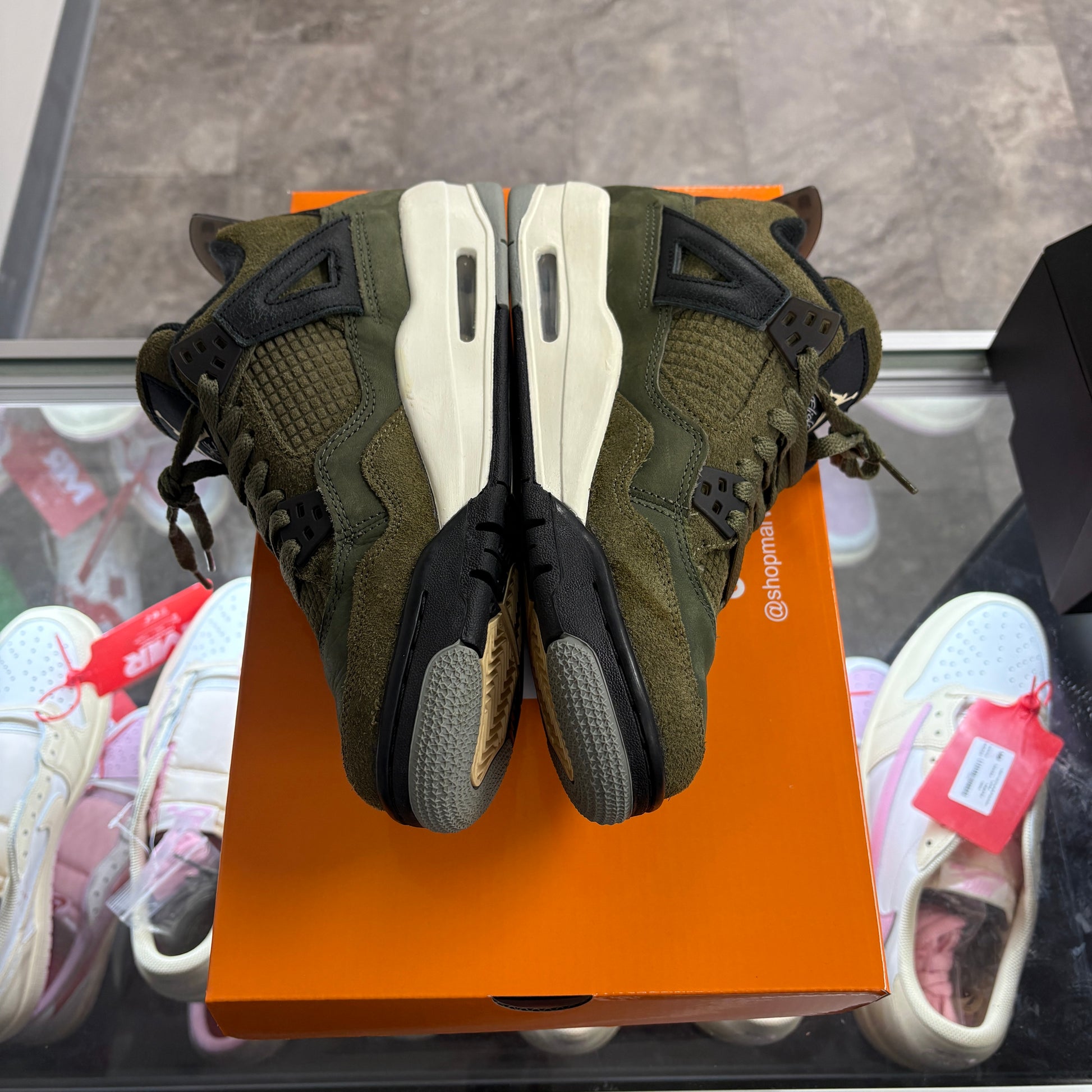 Jordan 4 Retro SE Craft Medium Olive (GS)