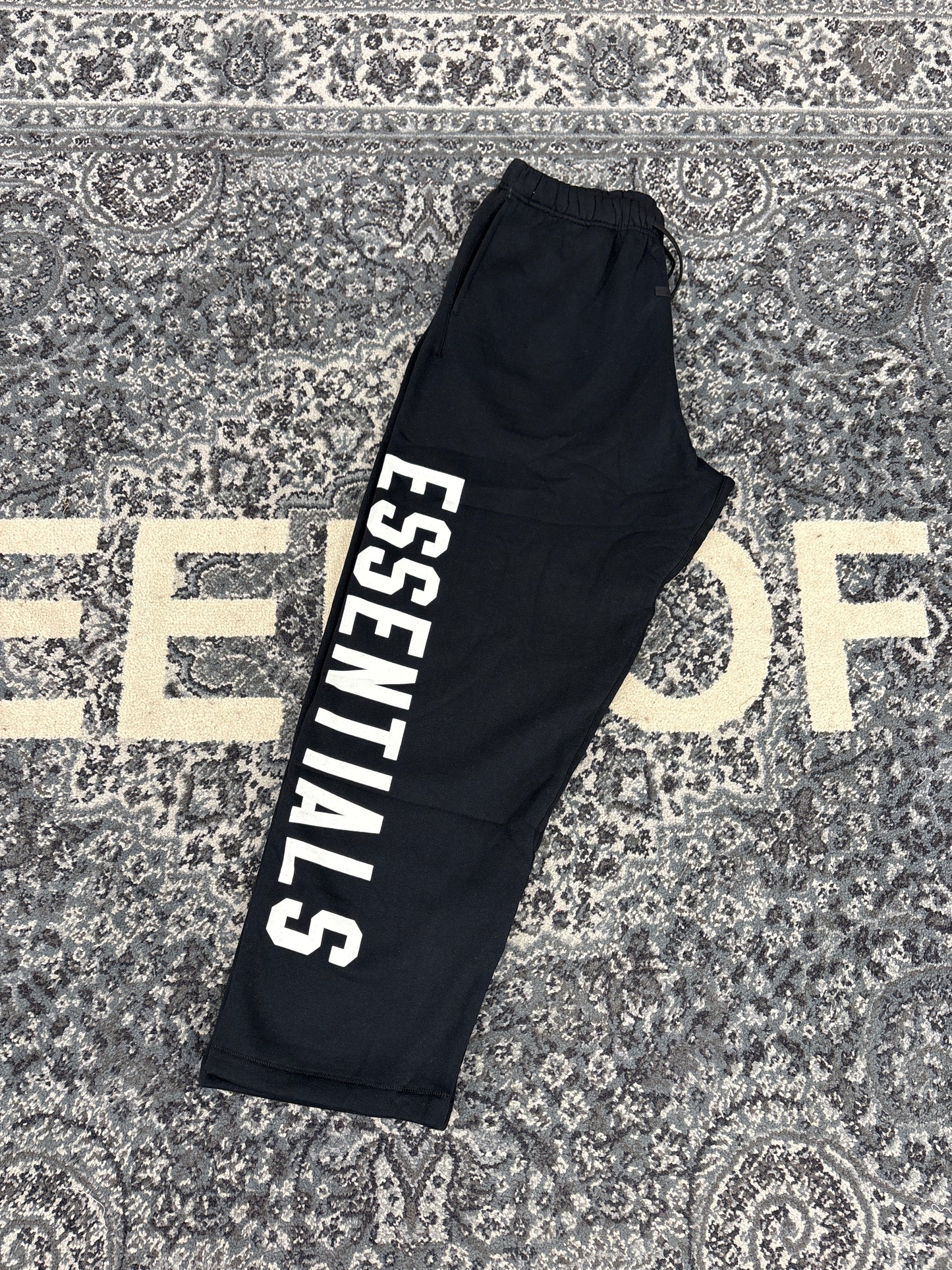 Essentials Big Logo Sweatpants Black