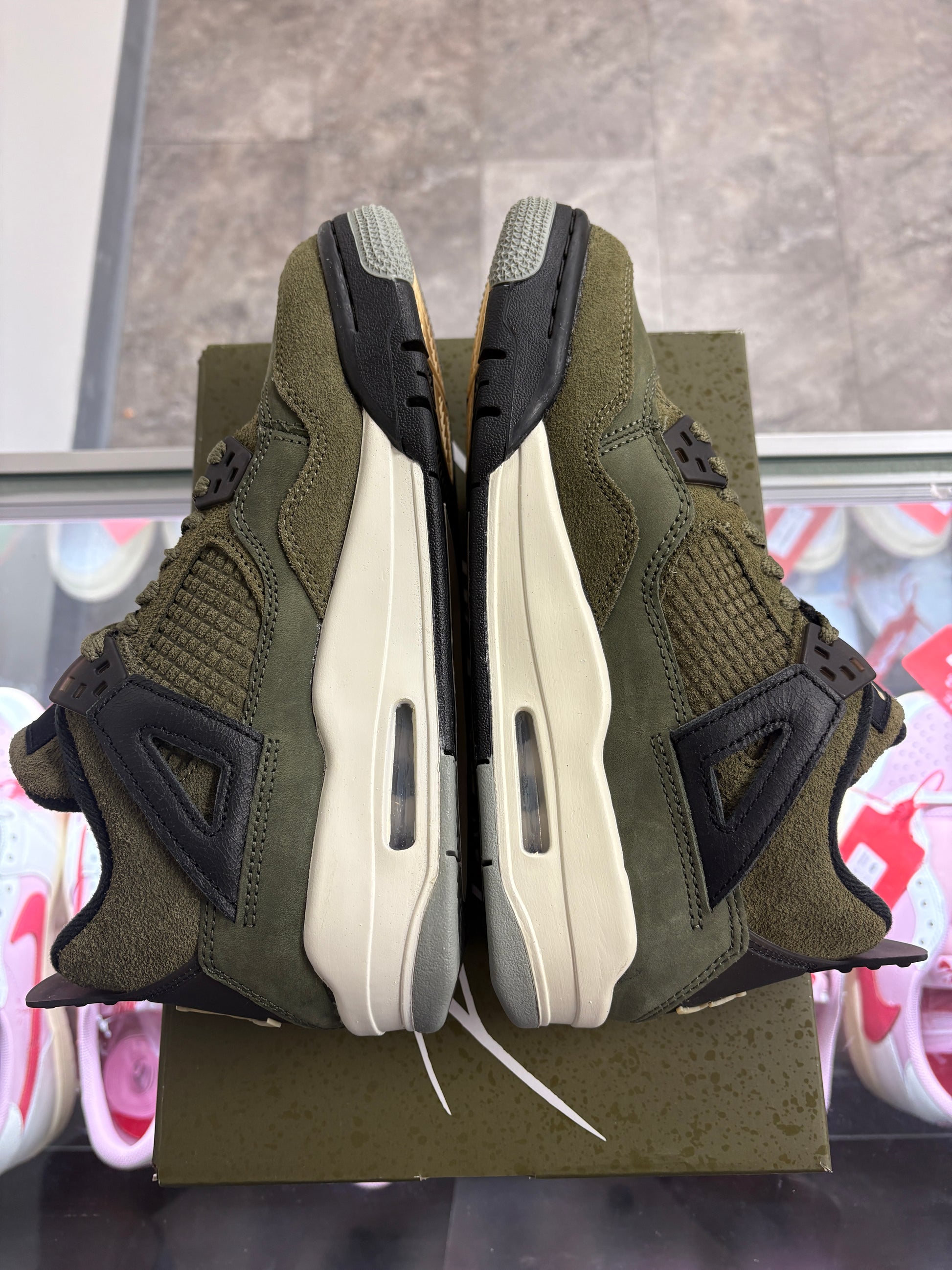 Jordan 4 Retro SE Craft Medium Olive (GS)