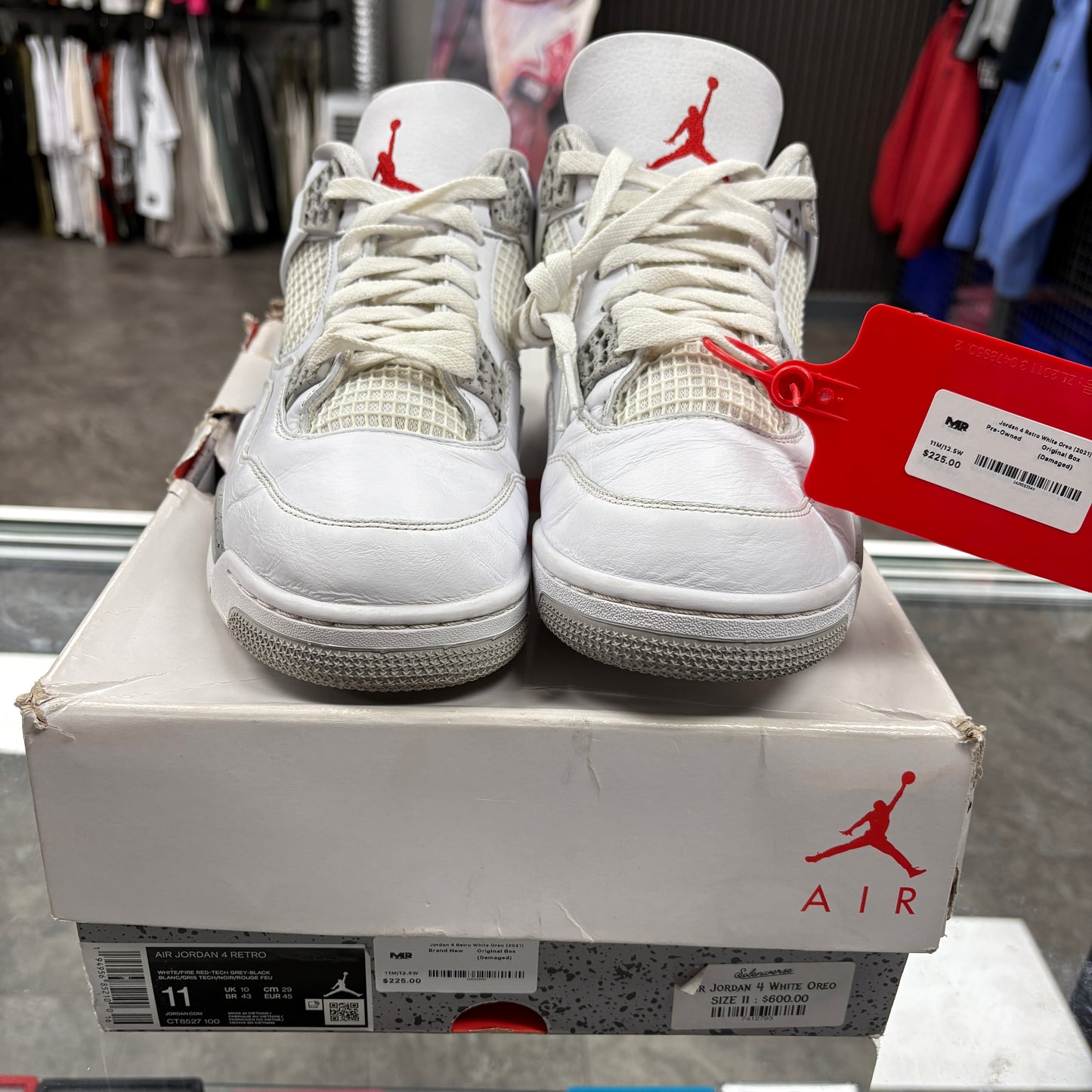 Jordan 4 Retro White Oreo (2021)