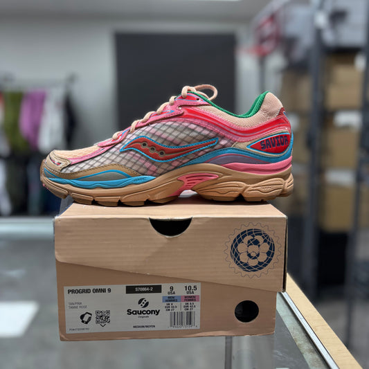 Saucony ProGrid Omni 9 Jae Tips To Do List Tan