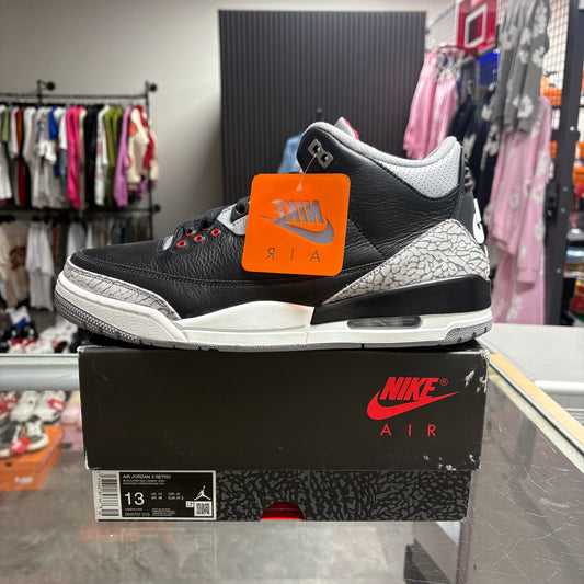 Jordan 3 Retro OG Black Cement (2024)