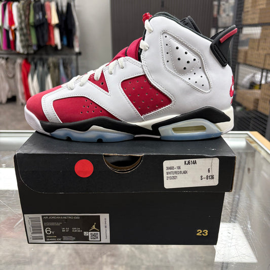 Air Jordan 6 Carmine GS