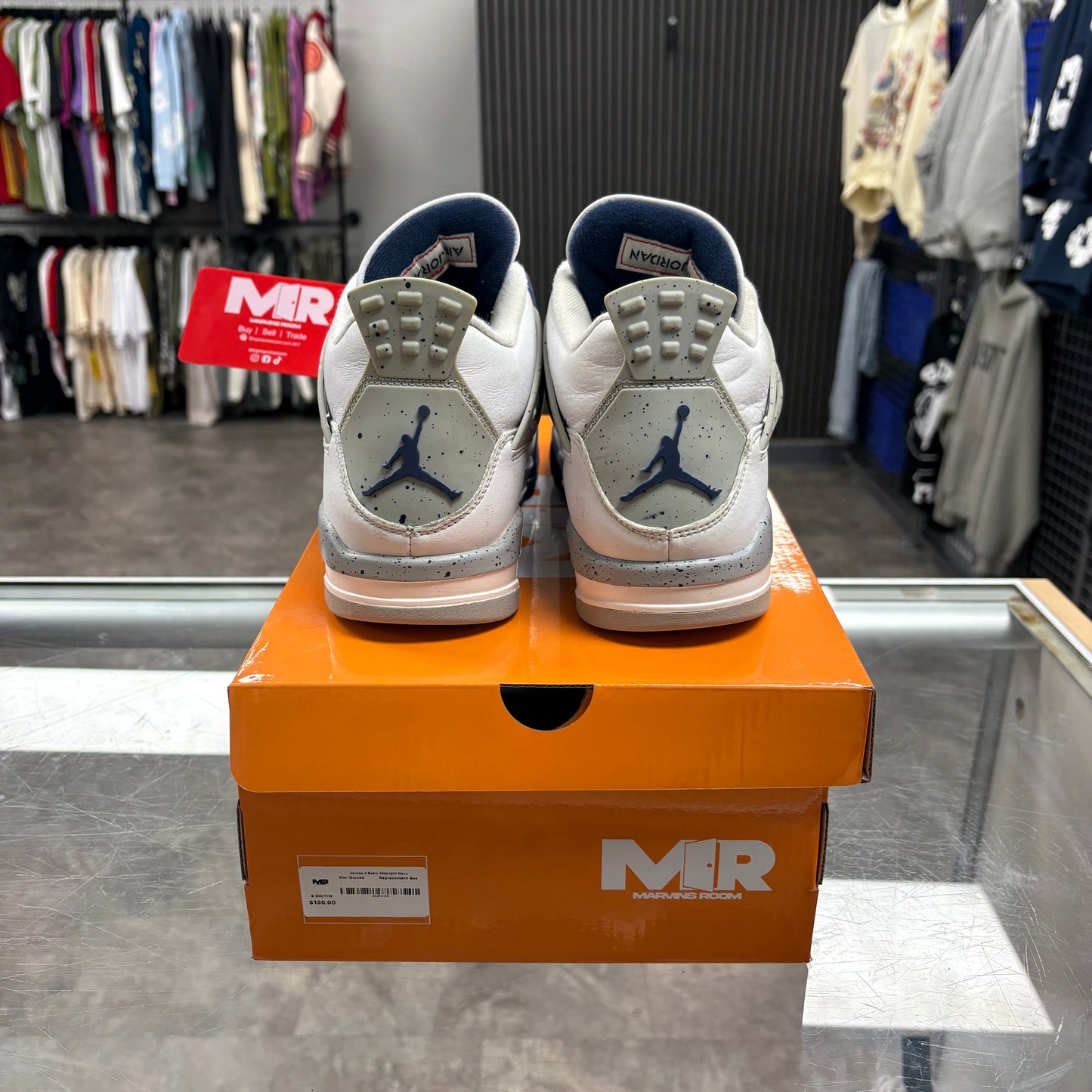 Jordan 4 Retro Midnight Navy