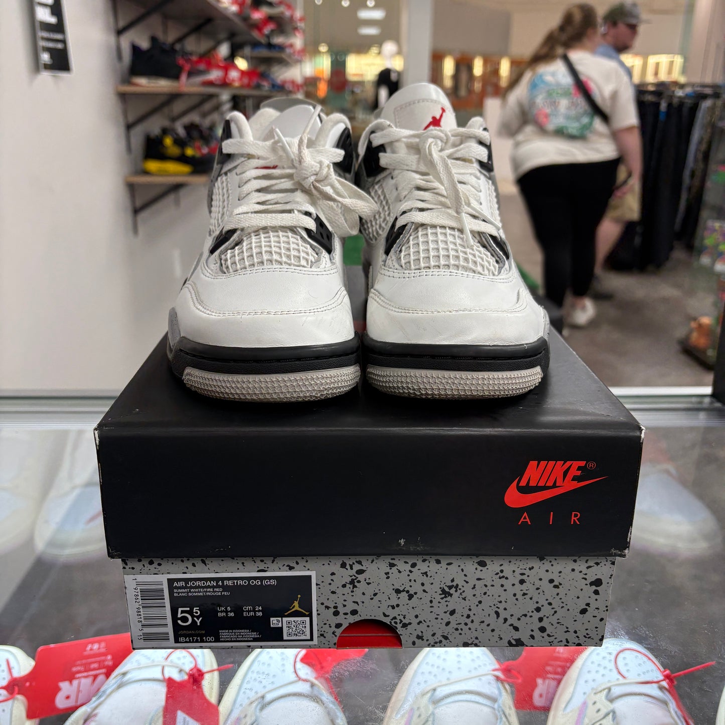 Jordan 4 Retro White Cement (2025) (GS)