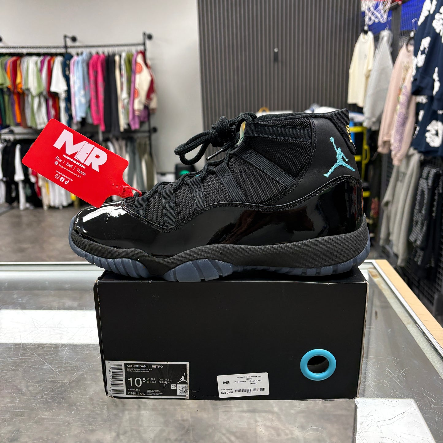 Jordan 11 Retro Gamma Blue (2025)