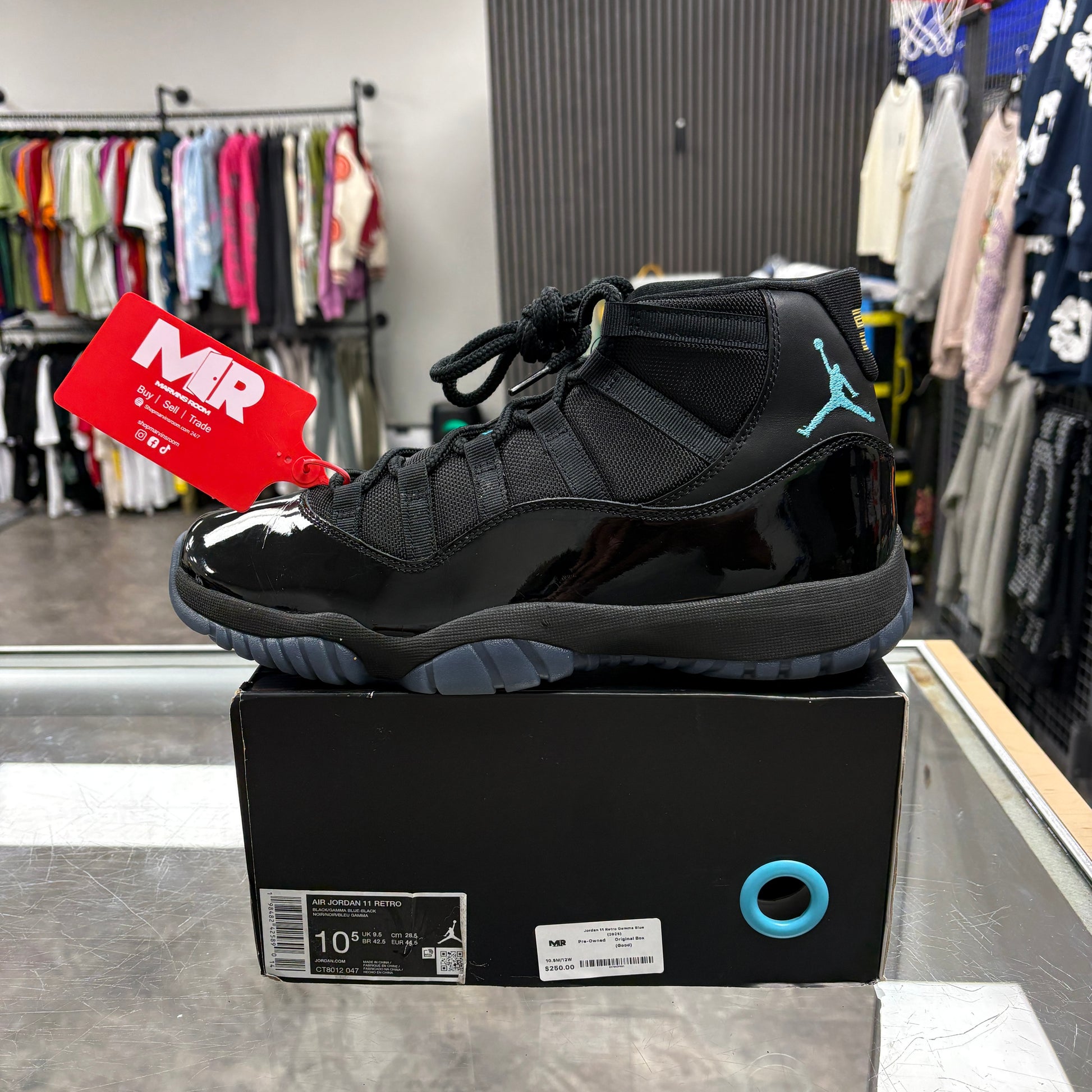 Jordan 11 Retro Gamma Blue (2025)