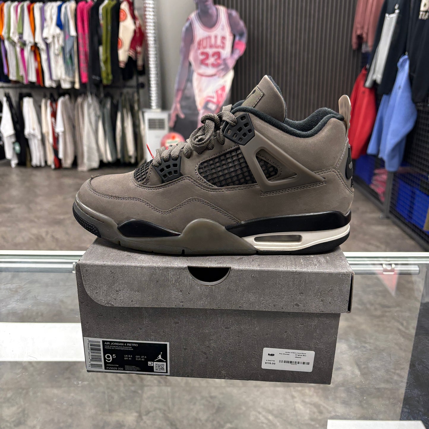 Jordan 4 Retro Cave Stone