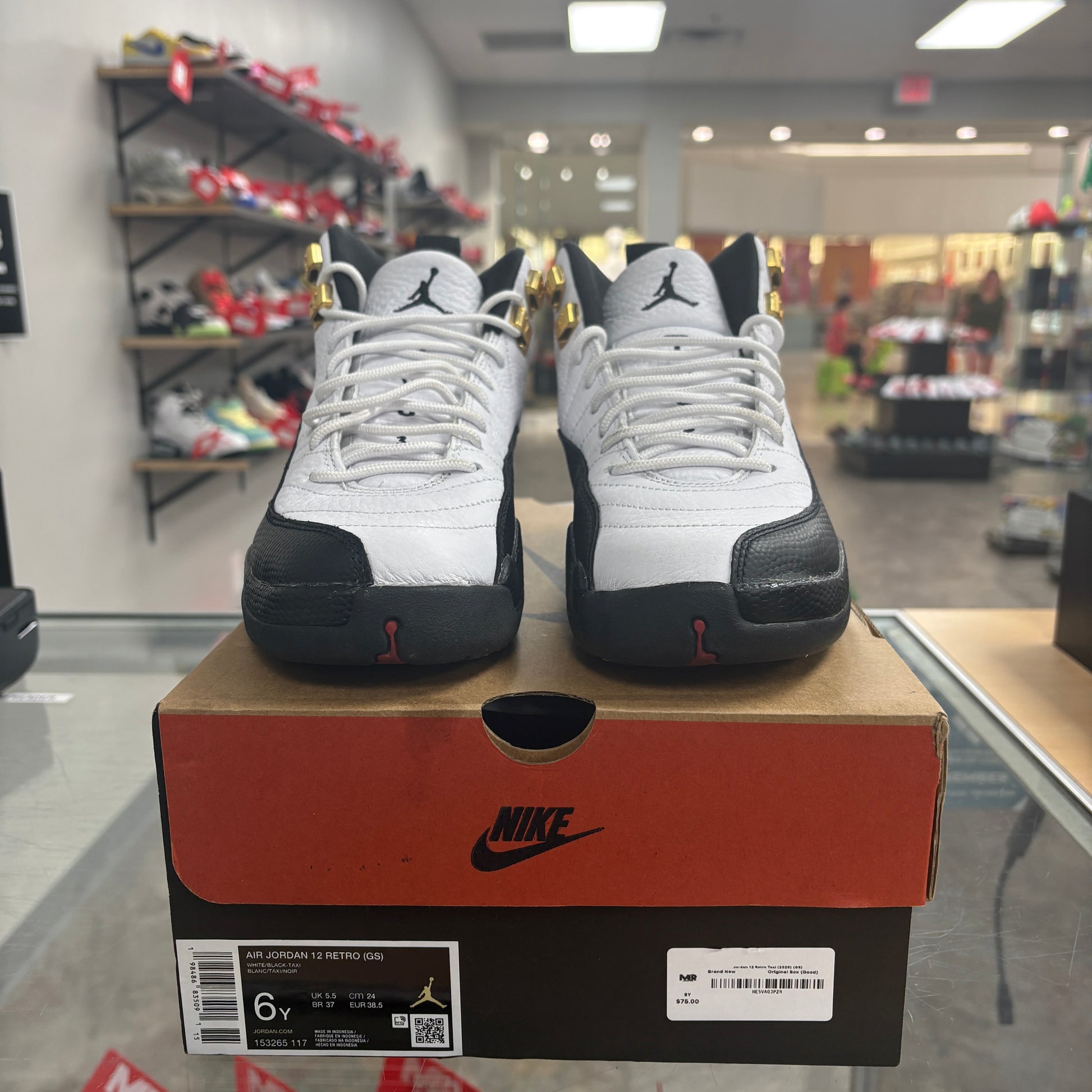 Jordan 12 Retro Taxi (2025) (GS)