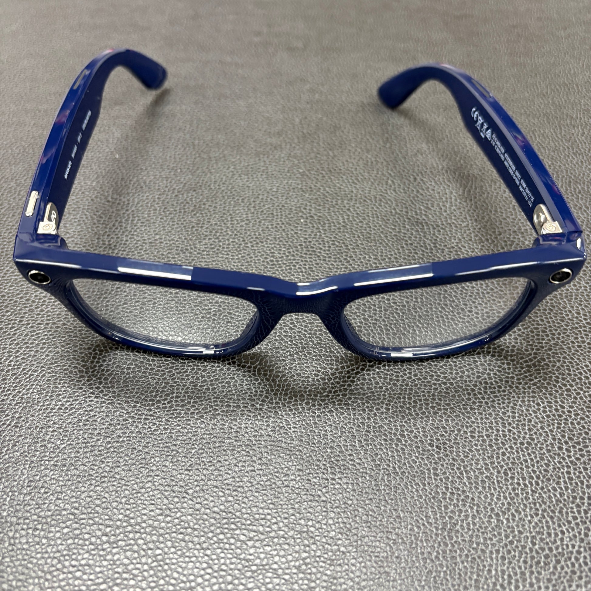Meta x Ray-Ban Wayfarer Glasses (Gen 2) Standard 0RW4012_6628MF50 Shiny Cosmic Blue/Clear to Sapphire Transition