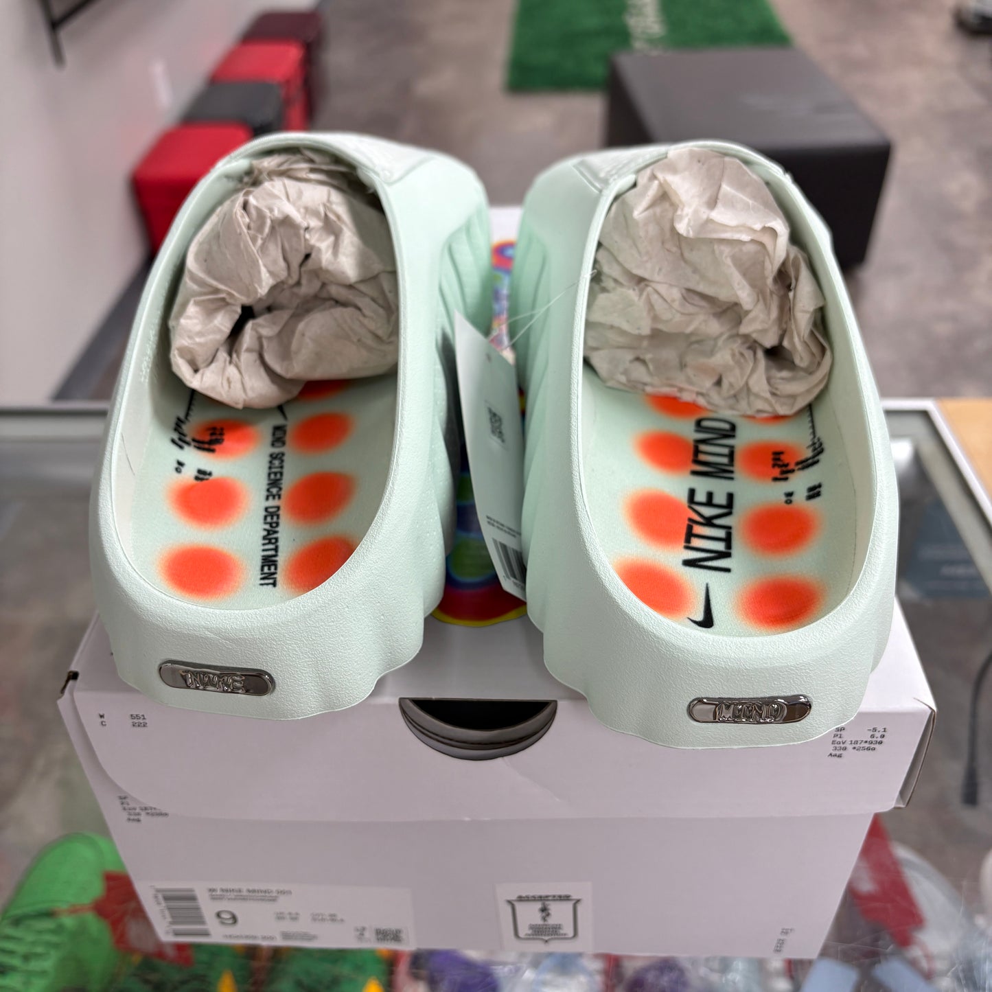 Nike Mind 001 Barely Green Hyper Crimson Black Chrome (Women's)