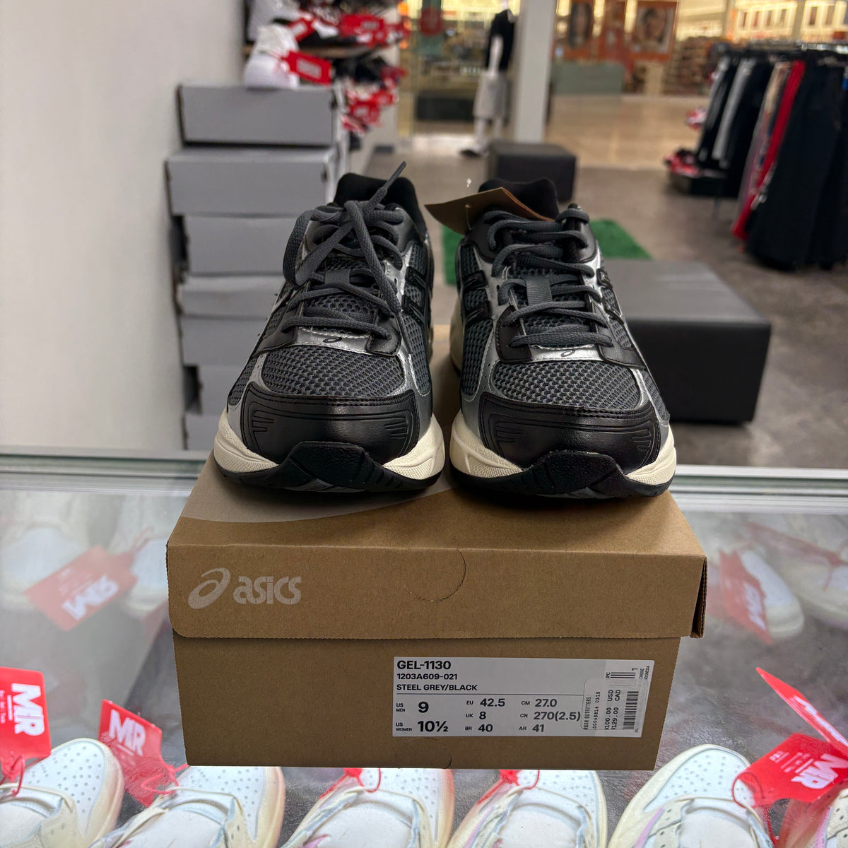 ASICS Gel-1130 Steel Grey Black