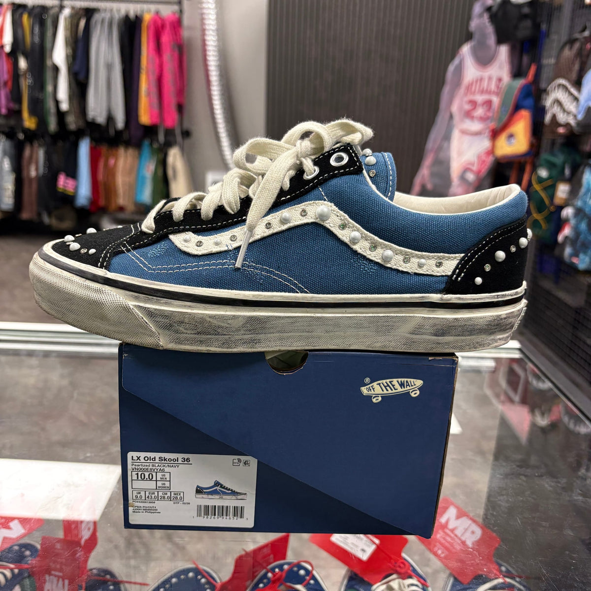 Vans LX Old Skool 36 Pearlized Pack Black Navy