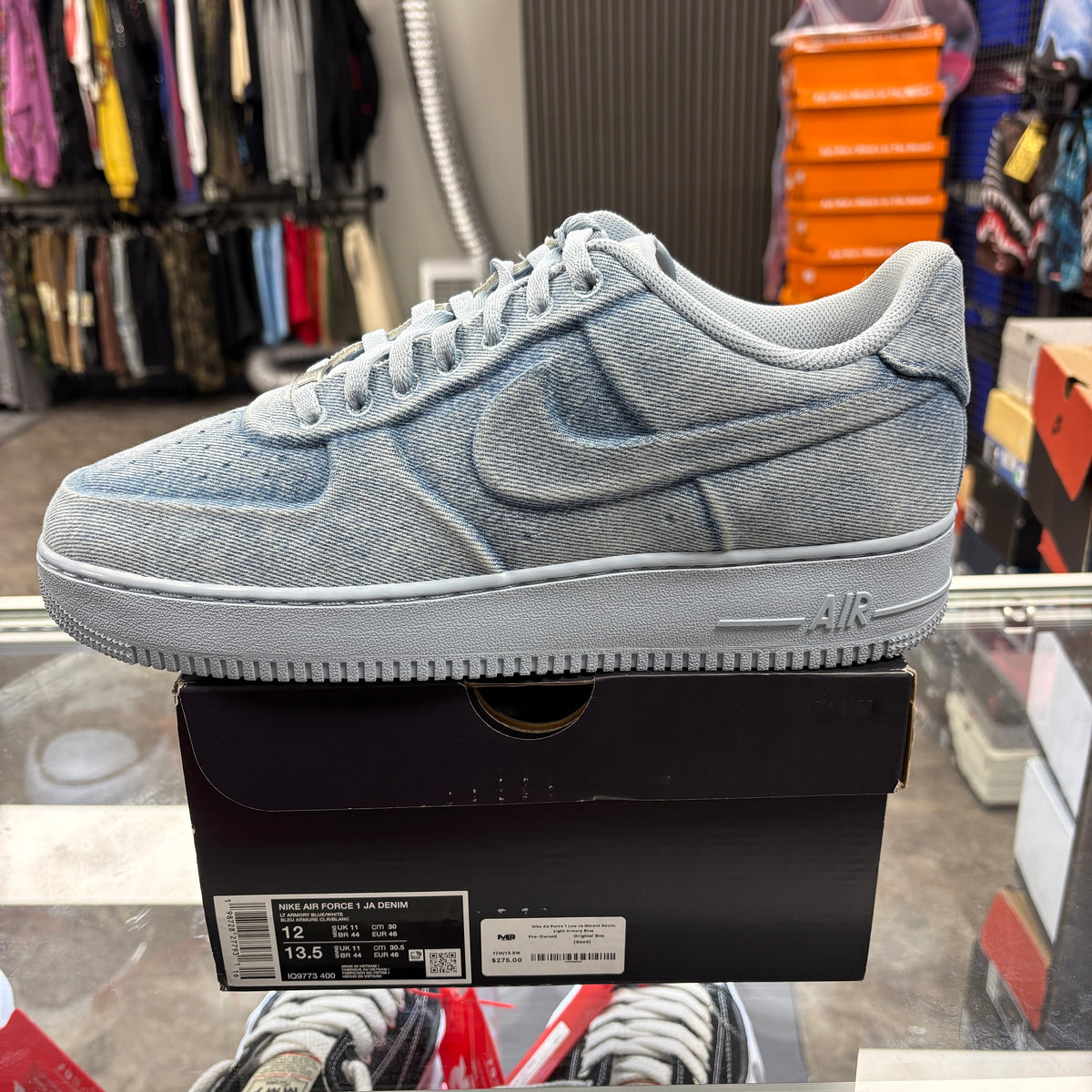 Nike Air Force 1 Low Ja Morant Denim Light Armory Blue