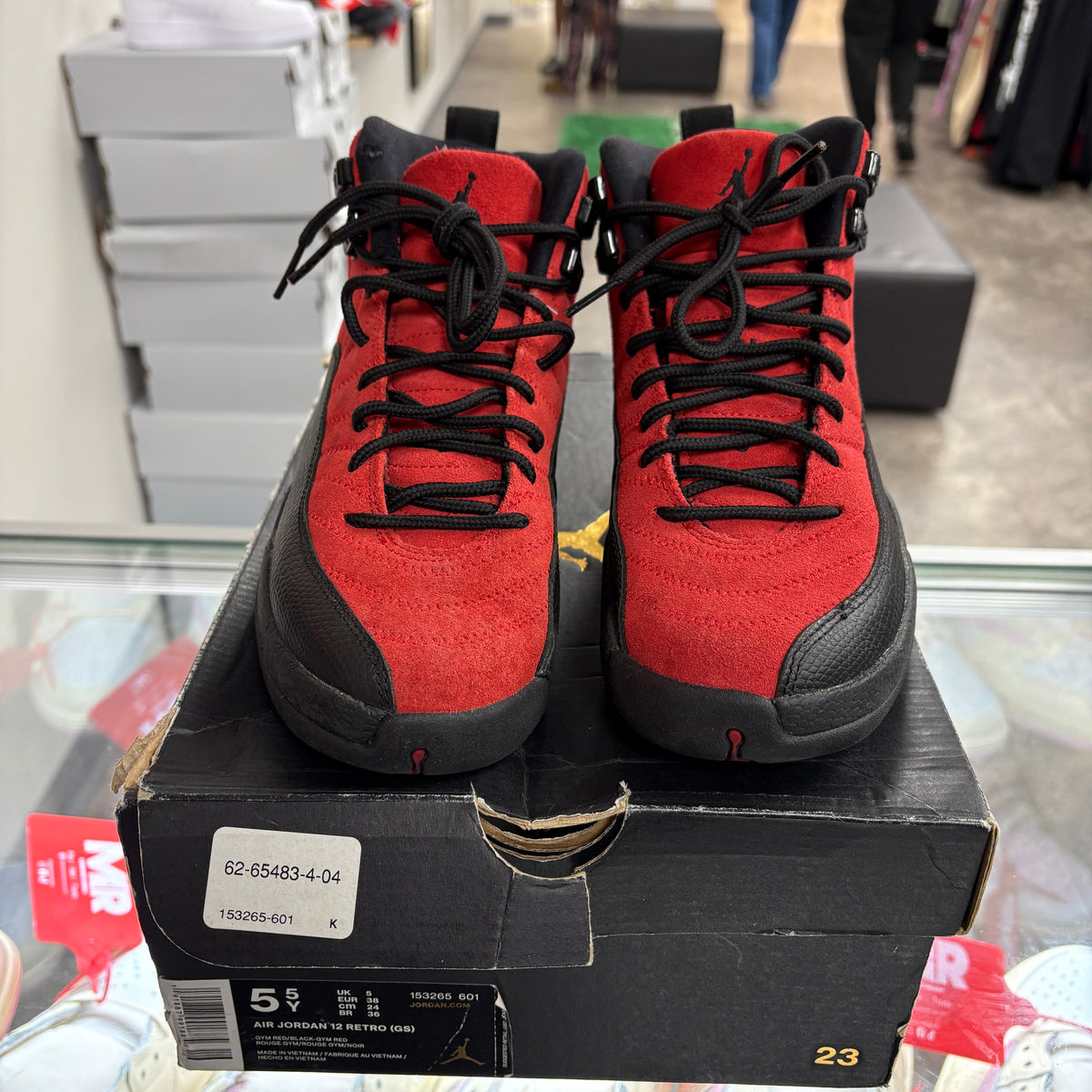 Jordan 12 Retro Reverse Flu Game (GS)