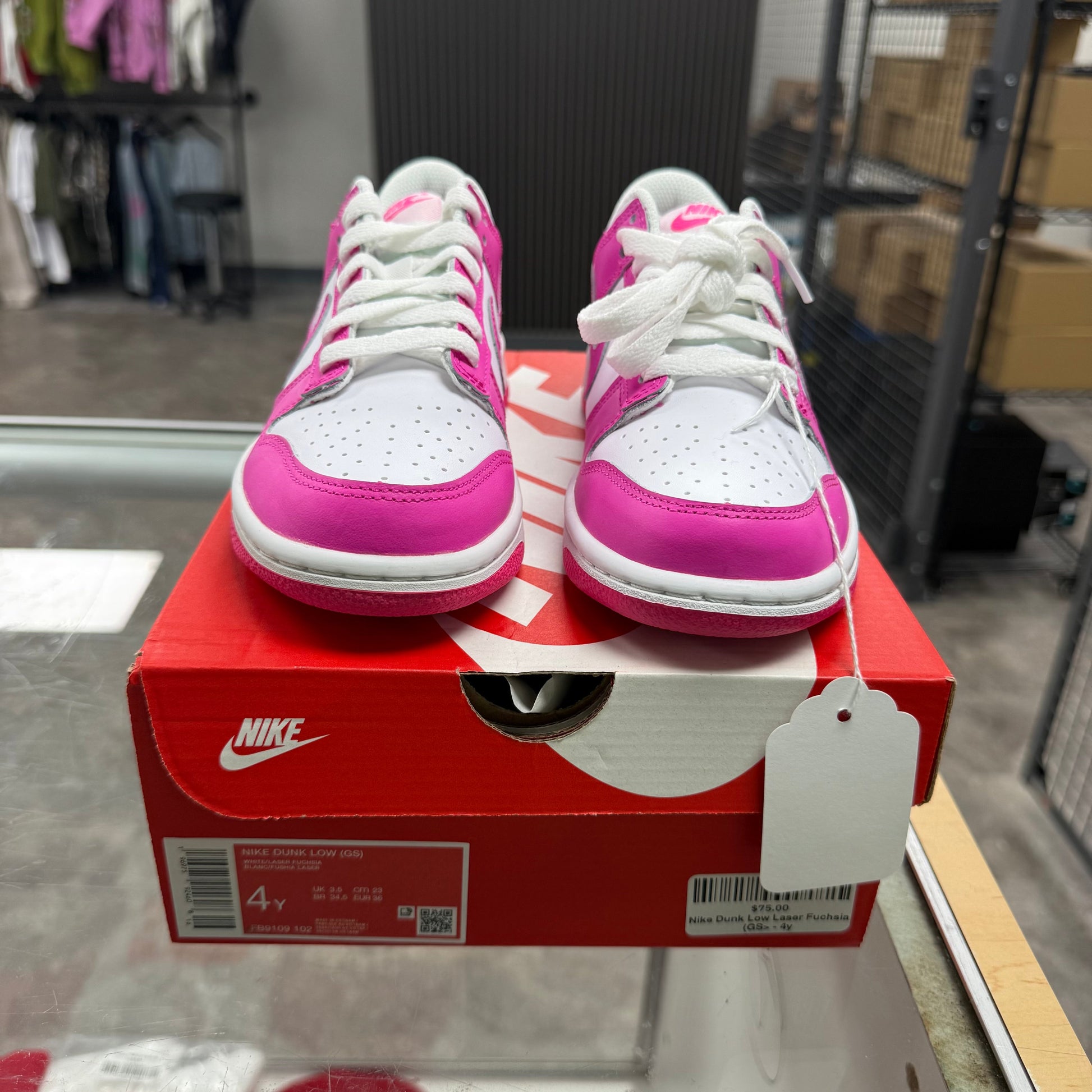 Nike Dunk Low Laser Fuchsia GS