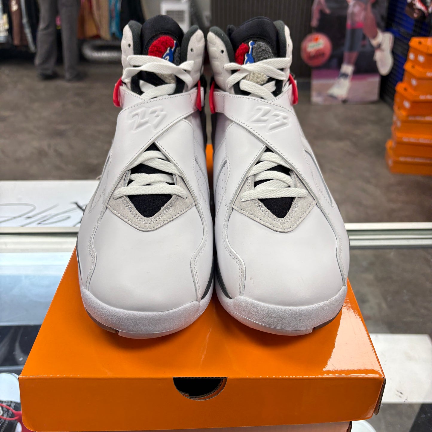 Jordan 8 Retro White True Red (2025)