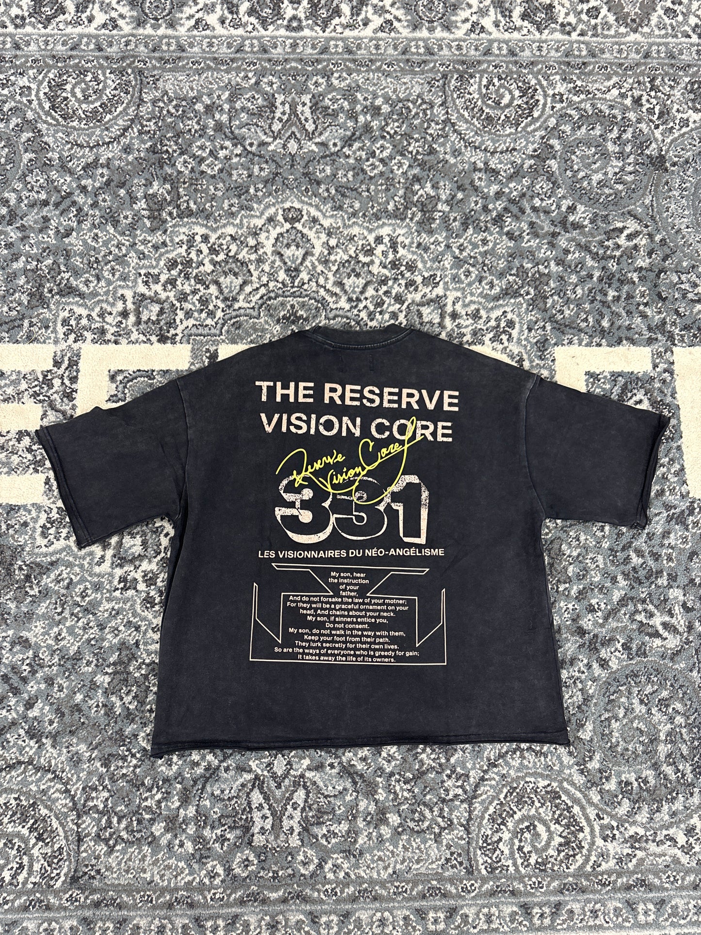 Reserve Vision Core Tee (Washed Black)