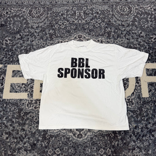 BBL Sponser Tee White