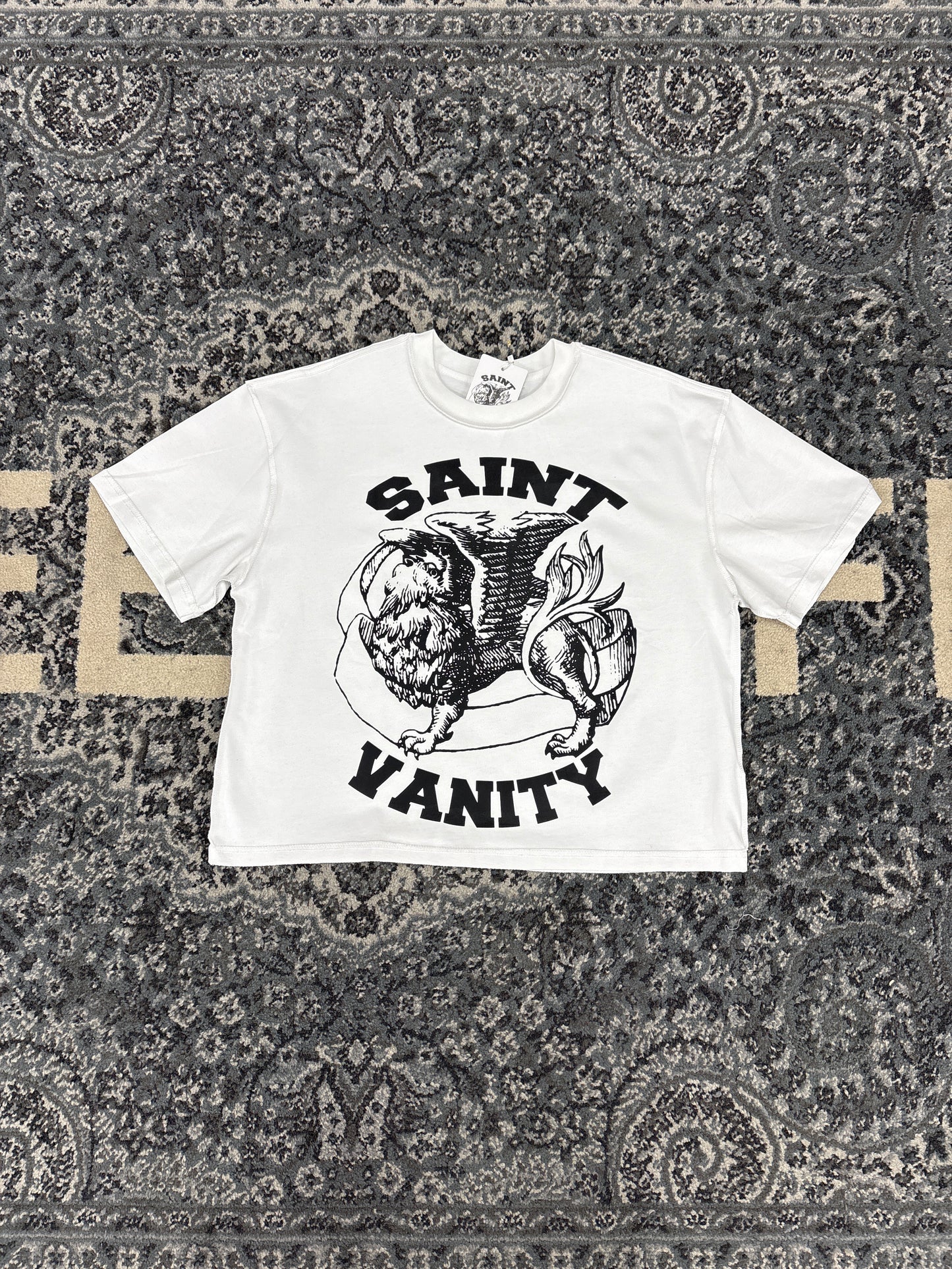 Saint Vanity Griffin Tee (White/Black)