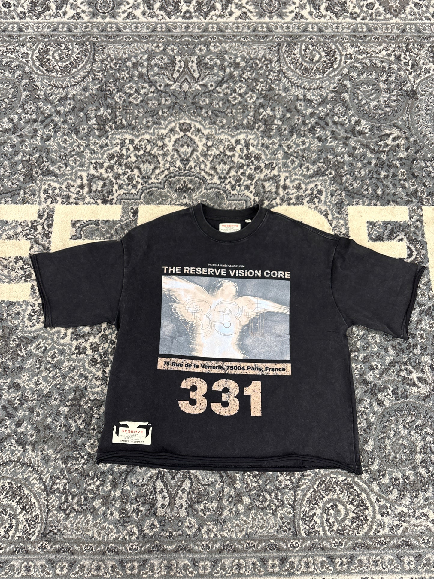 Reserve Vision Core Tee (Washed Black)