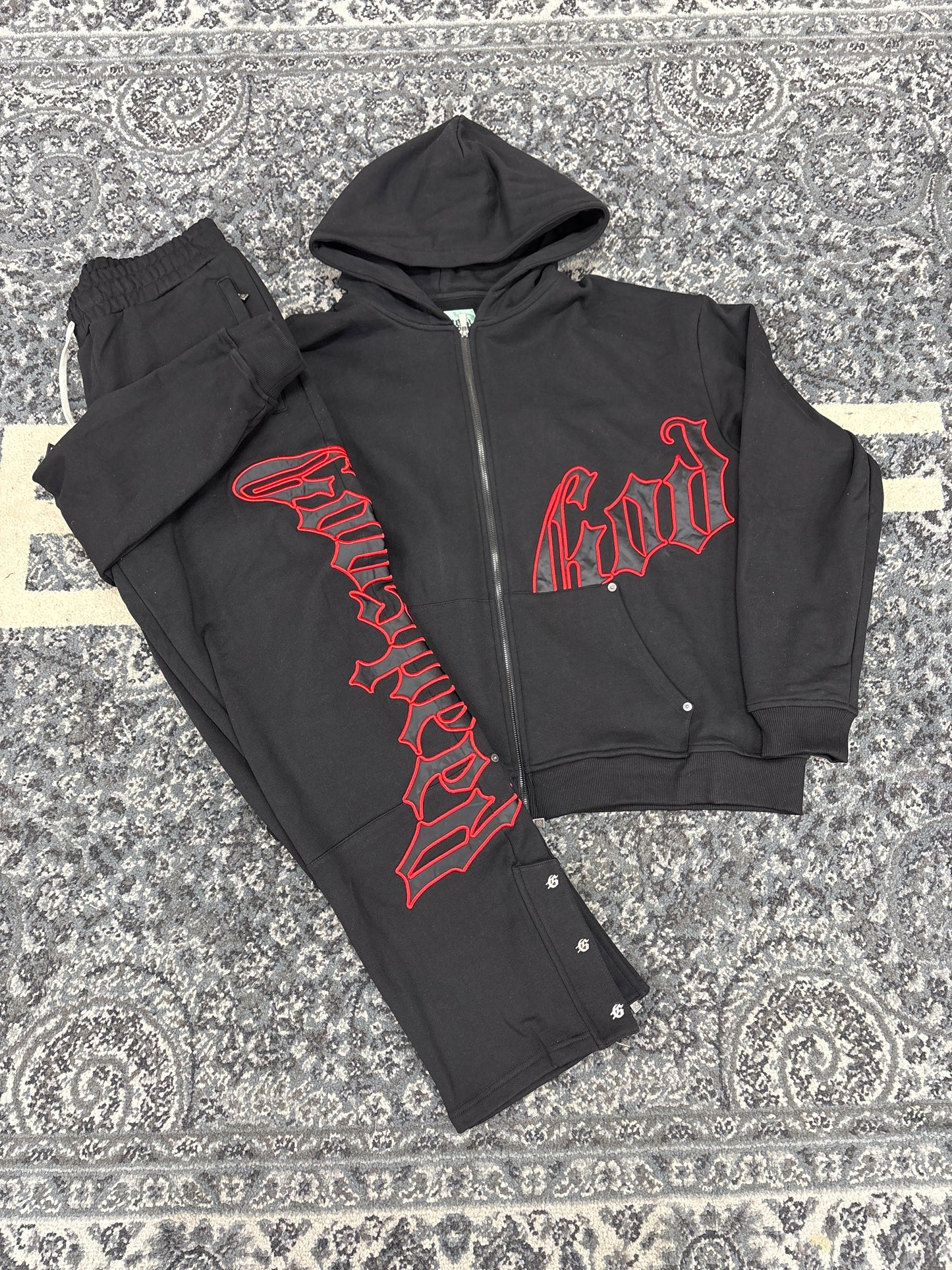 Godspeed OG Sweatsuit (Black/Red)