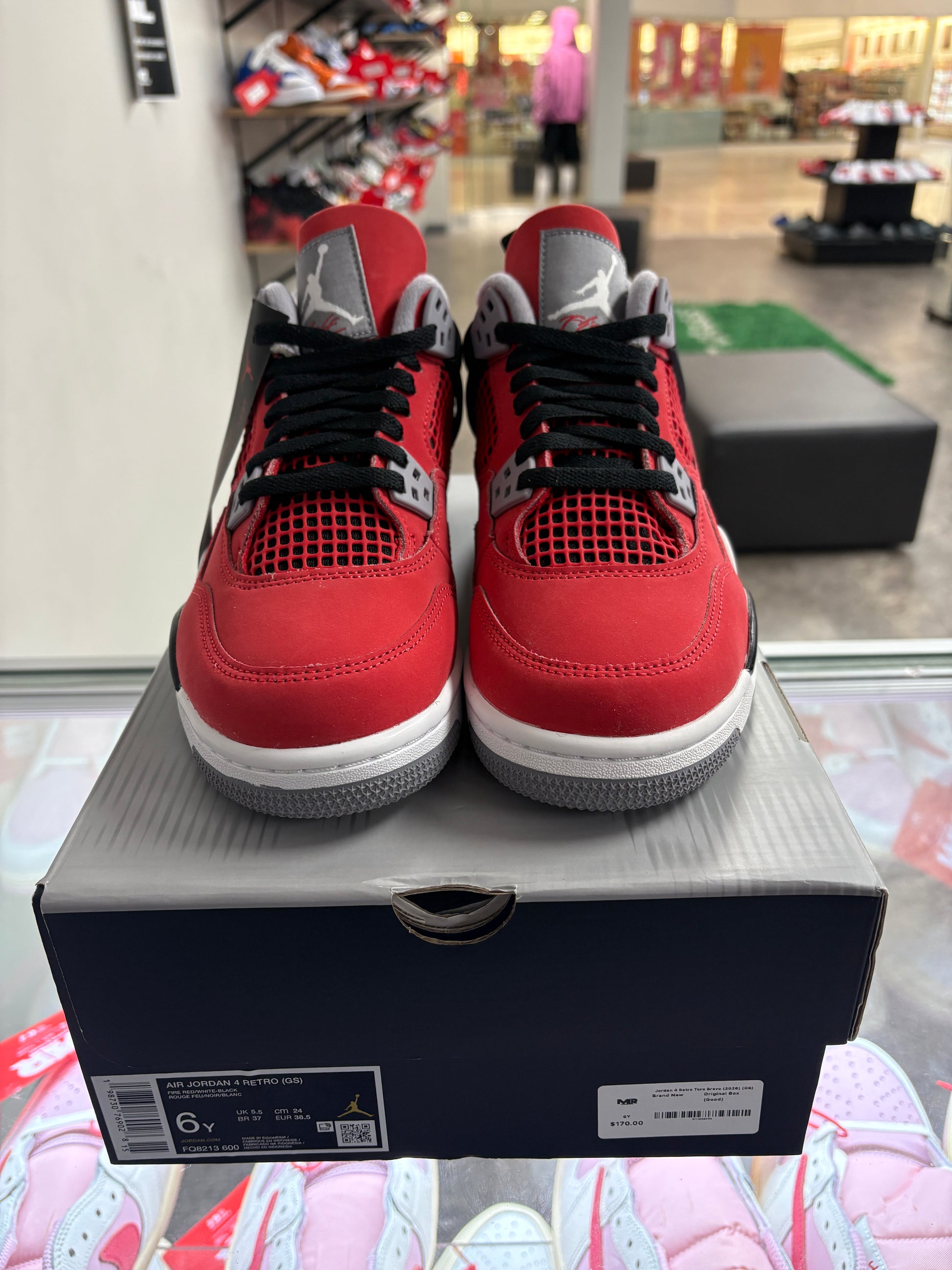 Jordan 4 Retro Toro Bravo (2026) (GS)