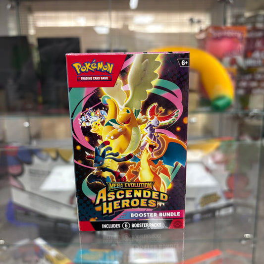 2026 Pokémon Mega Evolution Ascended Heroes Booster Bundle