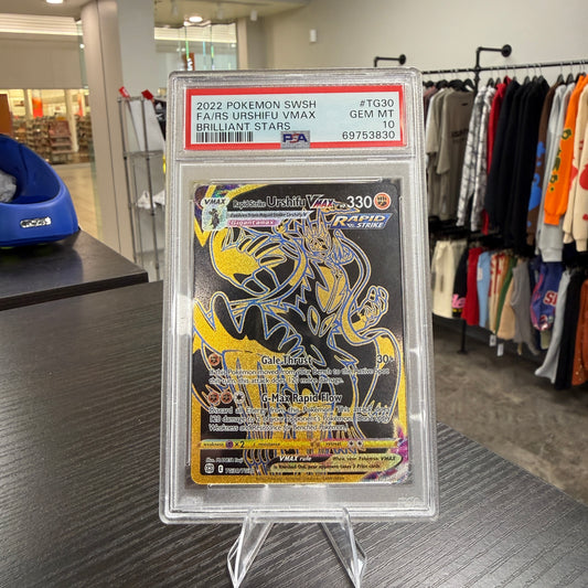 RS Urshifa VMax Brilliant Stars TG30/TG30 PSA 10