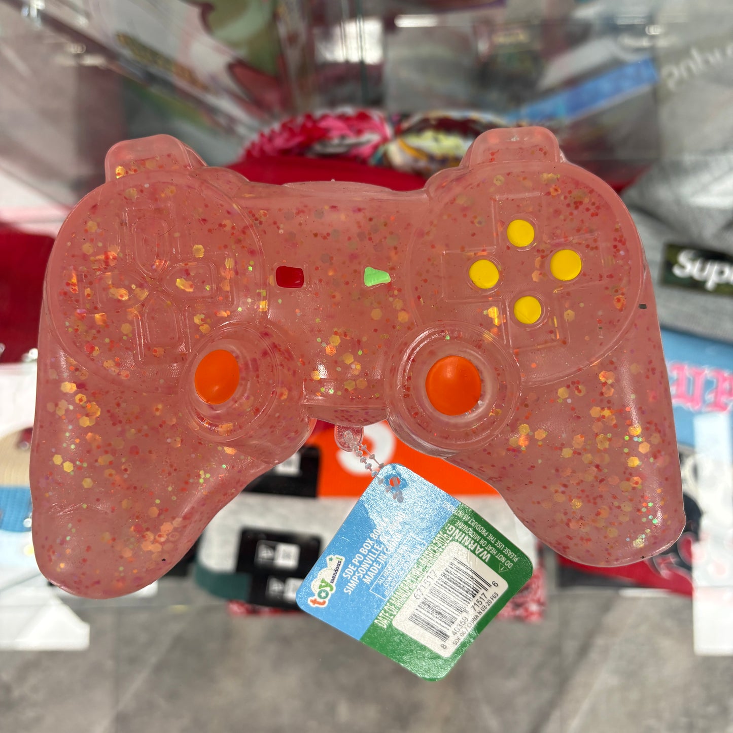 Sunny Days Entertainment Squeezy Game Controller Sensory Fidget Toy Red