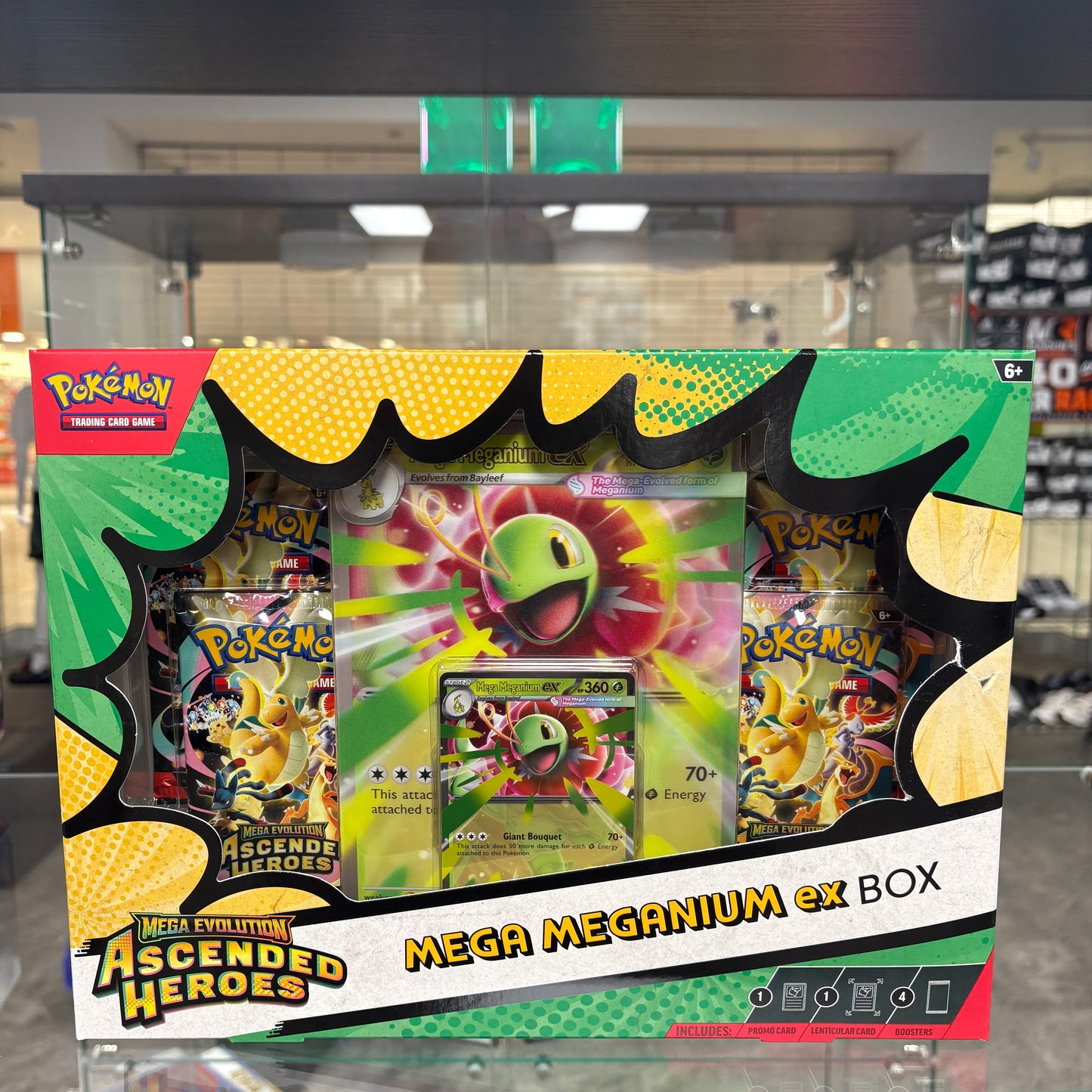 2026 Pokemon Mega Evolution Ascended Heroes Mega Meganium ex Box