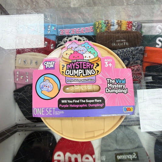 Squishy Bun The Original Mystery Dumpling (purple holographic edition) Blind Box