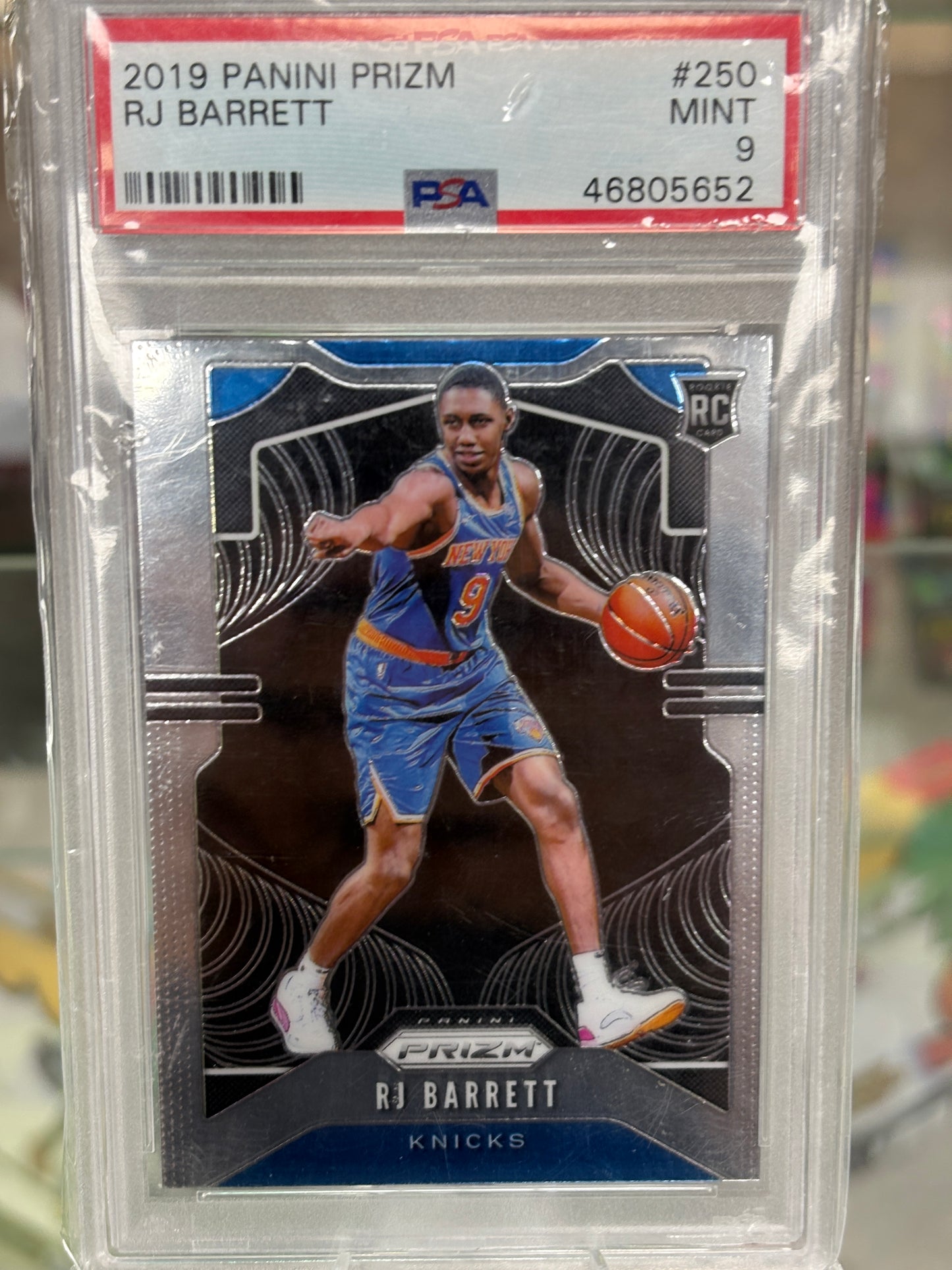 PANINI RJ Barrett RC Psa 9 Mint