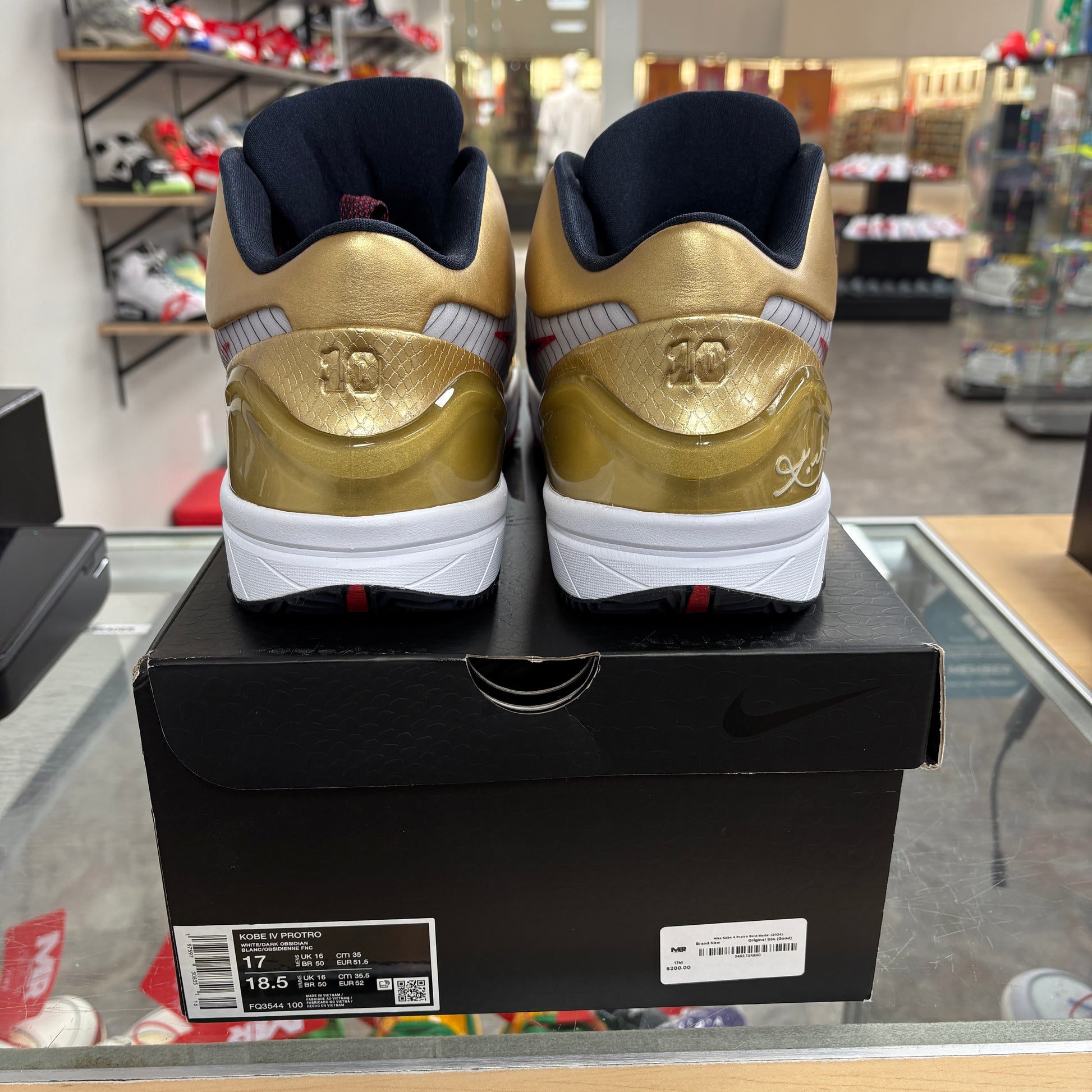 Nike Kobe 4 Protro Gold Medal (2024)