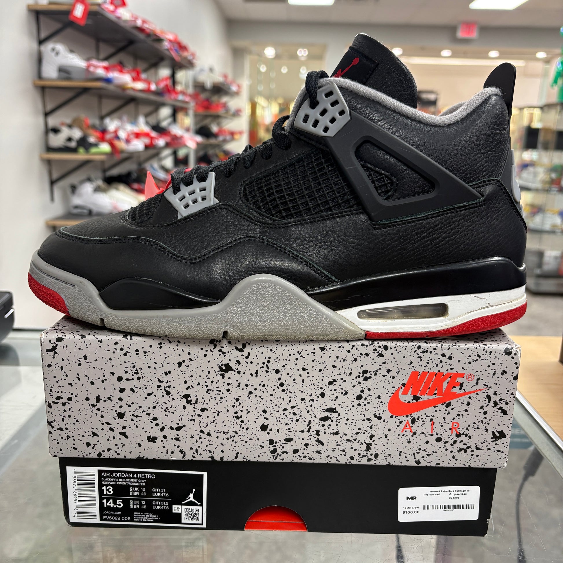 Jordan 4 Retro Bred Reimagined